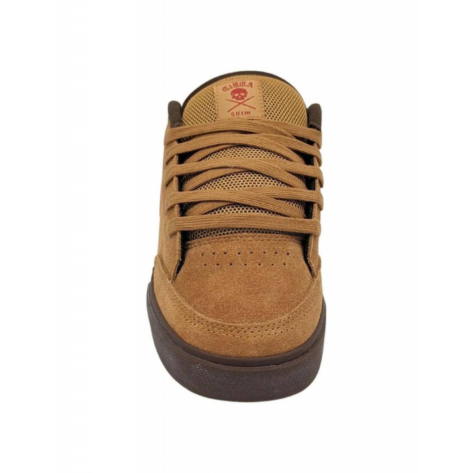Tenis Circa 50 Tm Marrón-café Gamuza 0638 Para Hombre