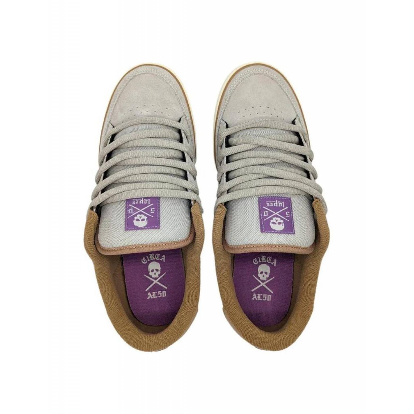 Tenis Circa Al 50 Beige Gamuza 0646 Para Hombre 