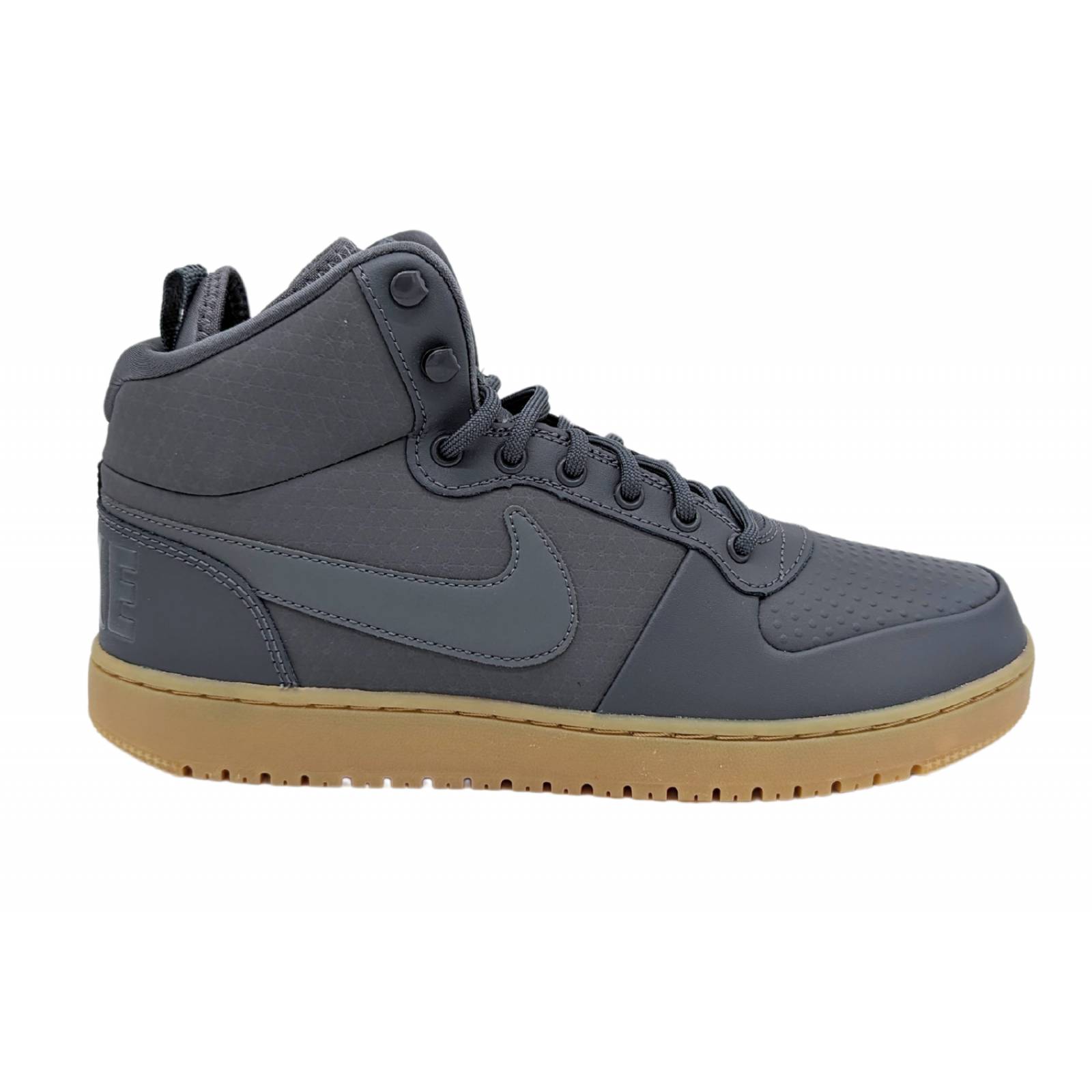 Tenis Nike Court Borough Mid Winter Gris AA0547 001 Para Hombre 