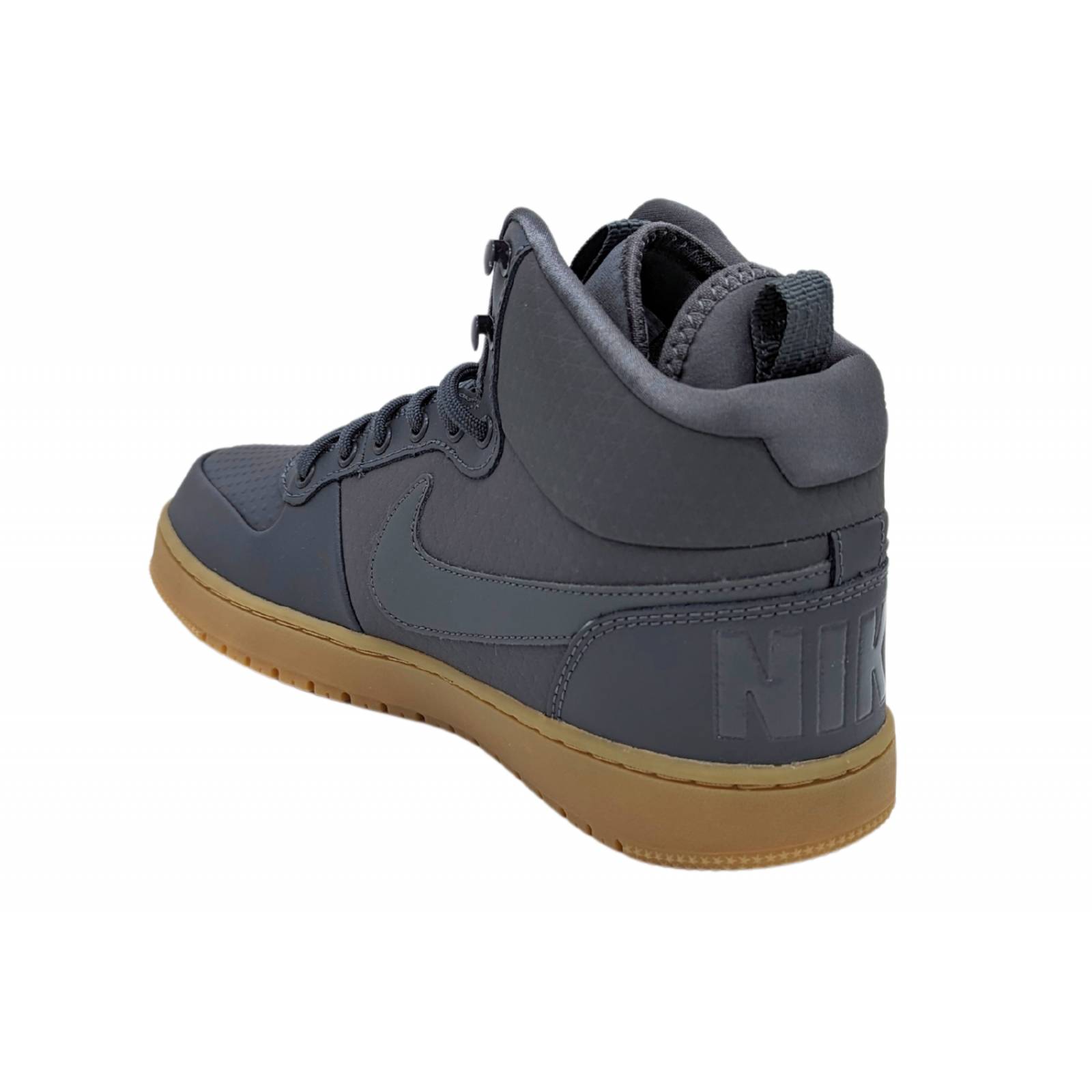Tenis Nike Court Borough Mid Winter Gris AA0547 001 Para Hombre 