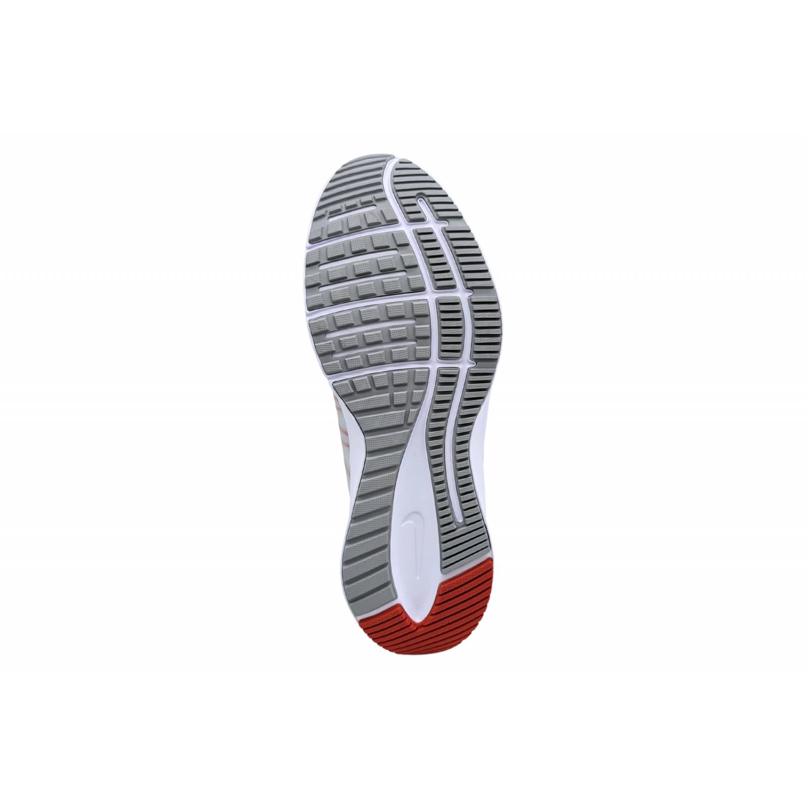 Tenis Nike Quest 4 Running Blanco-Rojo DA1105 100 Para Hombre 