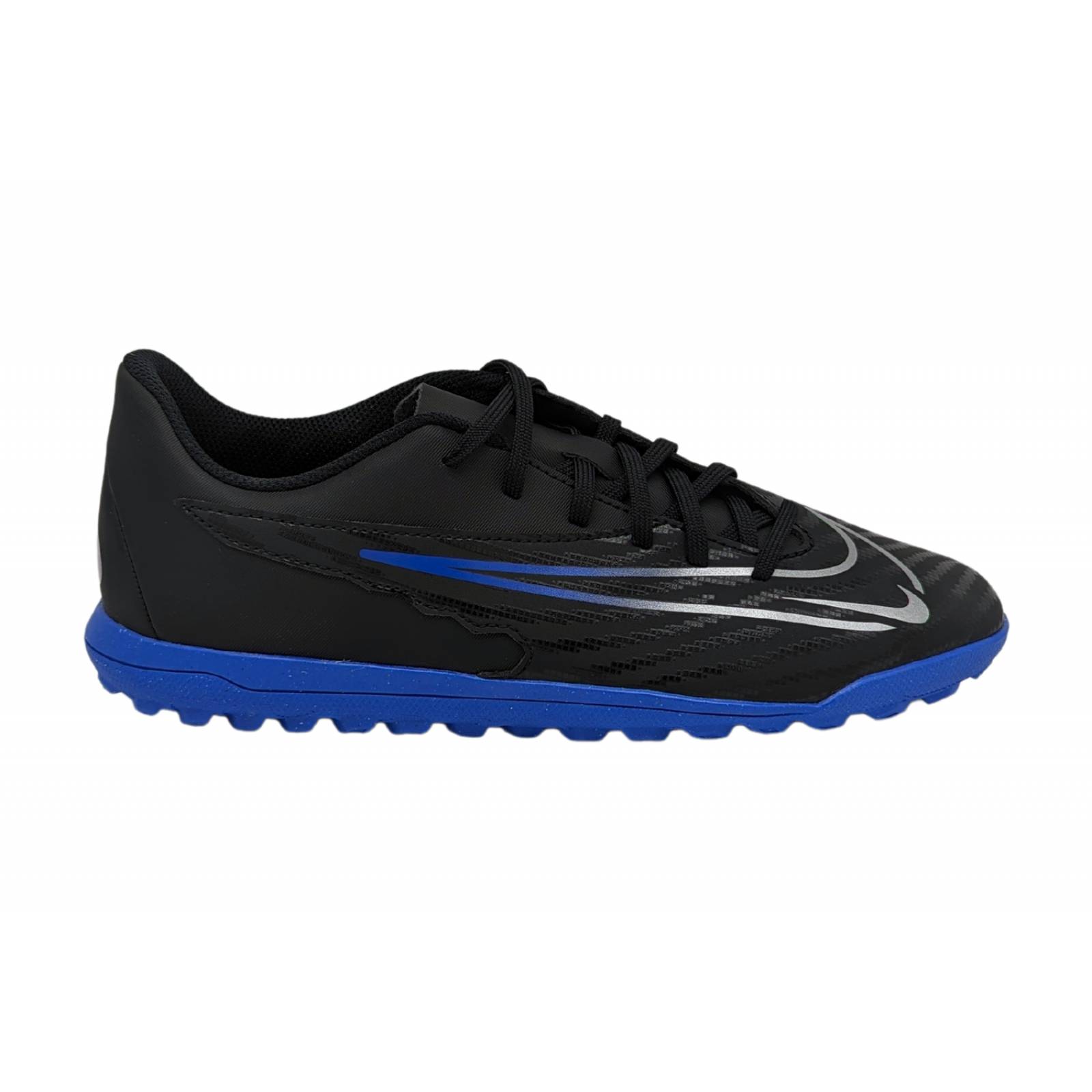 Tenis Nike Phantom GX Club TF Negro-Azul Para Hombre DD9486 040