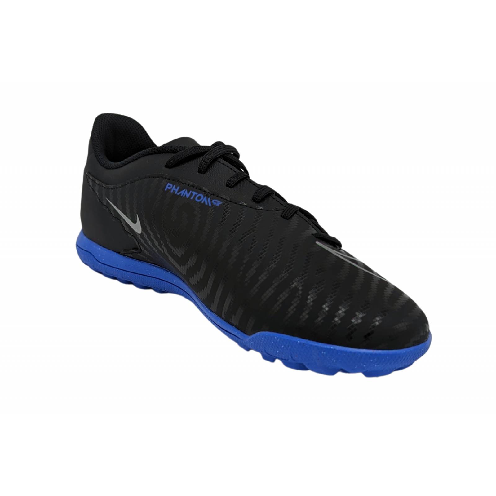 Tenis Nike Phantom GX Club TF Negro-Azul Para Hombre DD9486 040