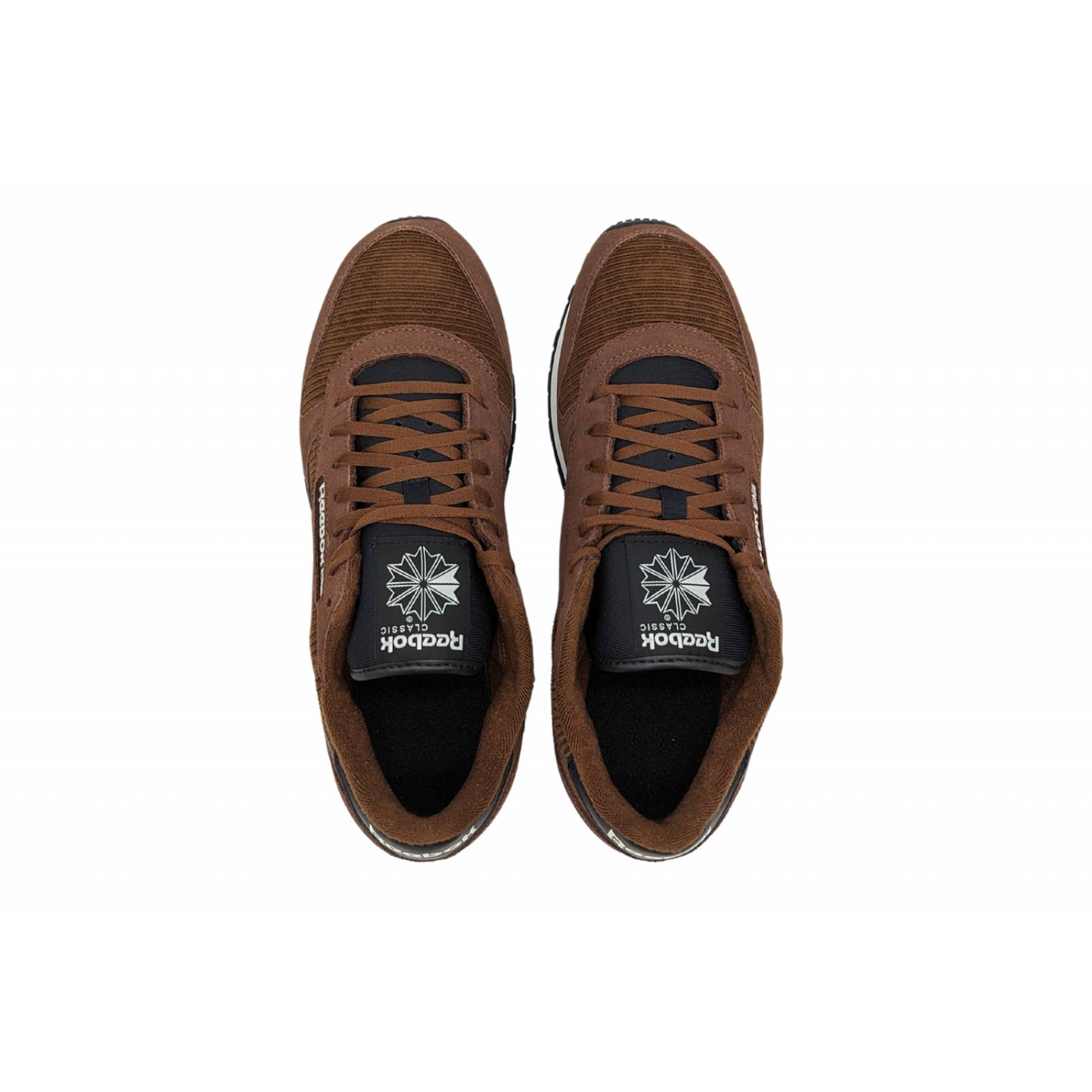 Tenis Reebok Classic Leather Running Café GW3792 Para Hombre