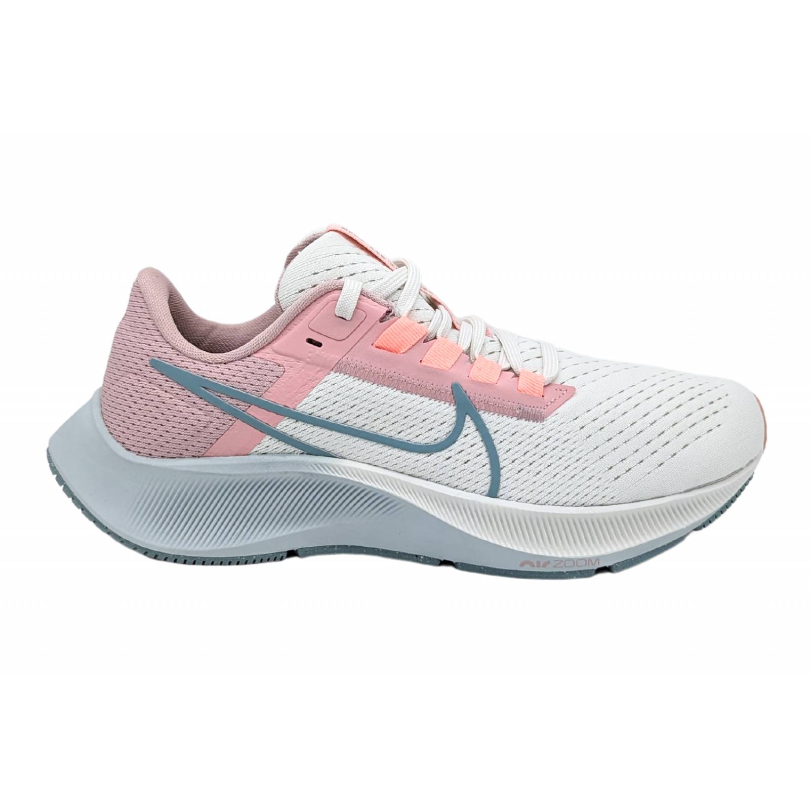 Tenis Nike Air Zoom Pegasus 38 Blanco-Rosa CW7358 103 Para Mujer 