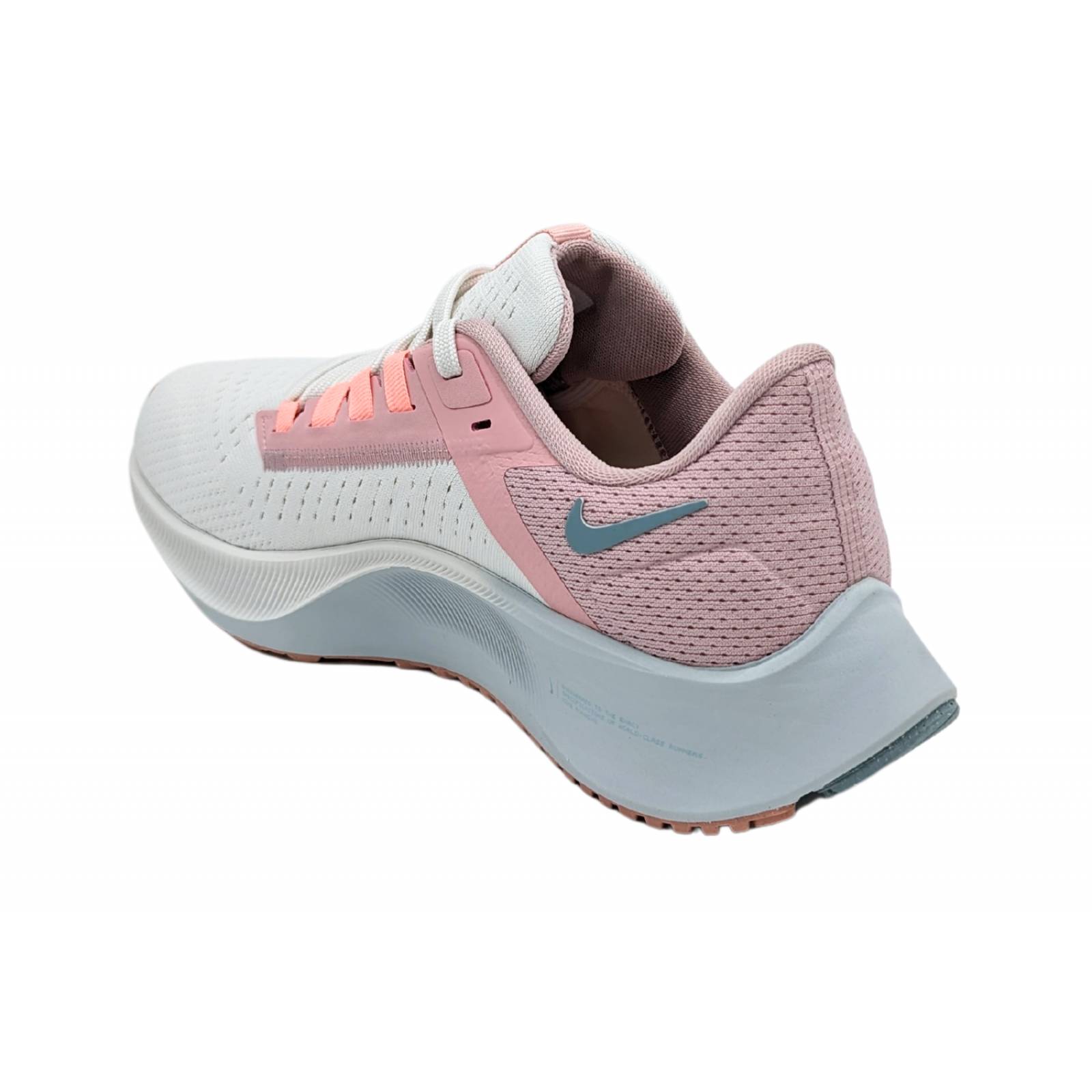 Tenis Nike Air Zoom Pegasus 38 Blanco-Rosa CW7358 103 Para Mujer 