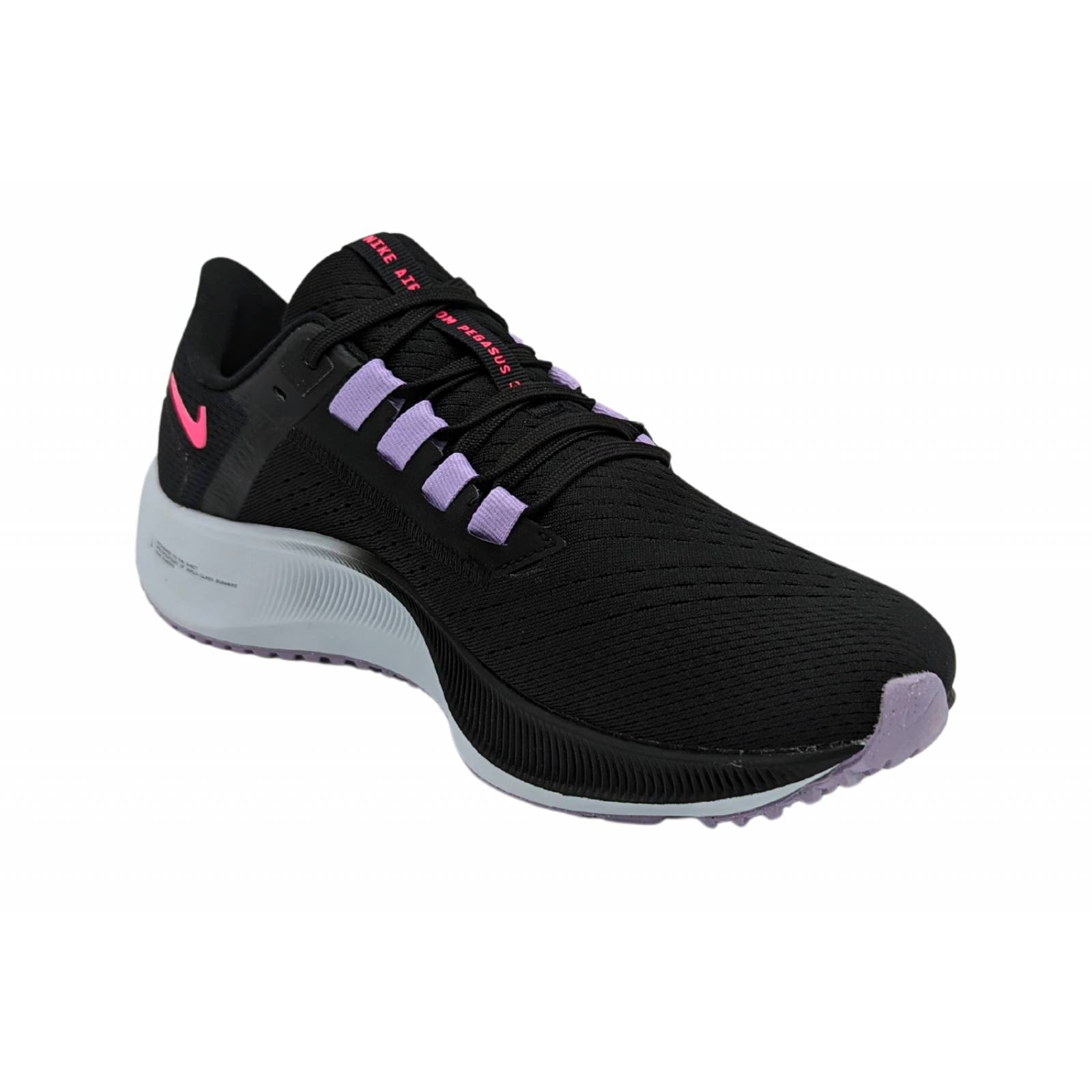 Tenis Nike Air Zoom Pegasus 38 Negro-Blanco CW7358 003 Para Mujer 
