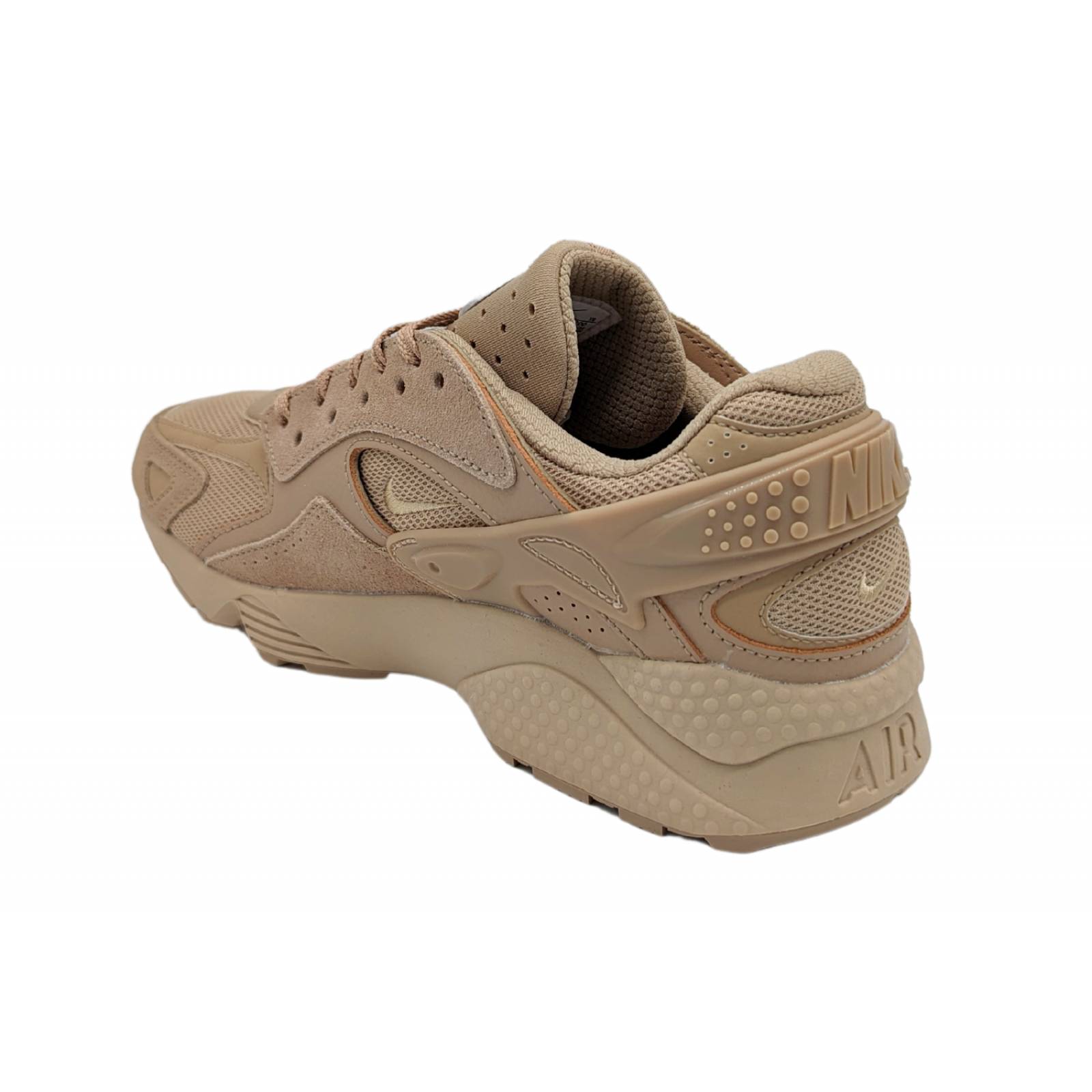 Tenis Nike Air Huarache Runner Beige DZ3306 200 Para Hombre 