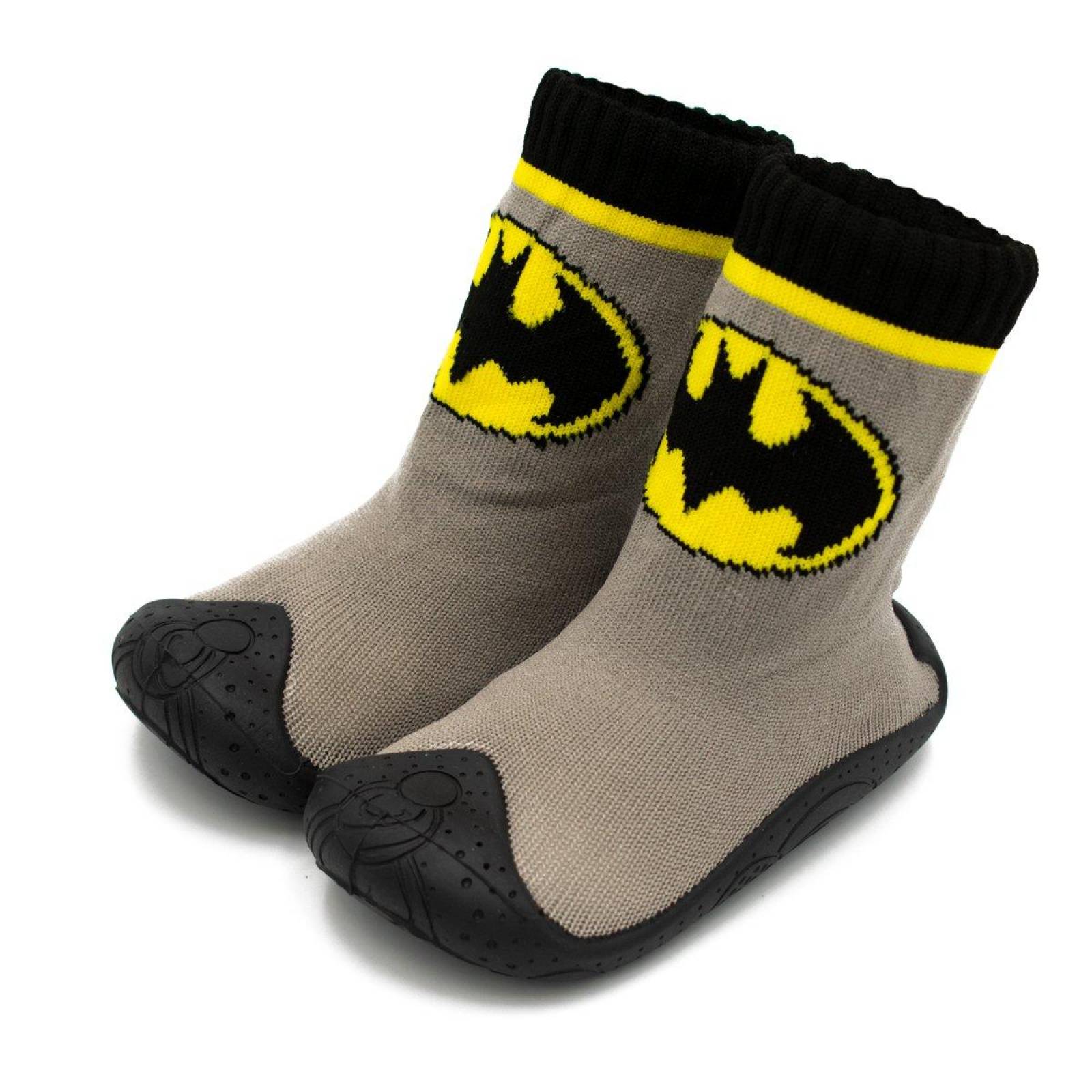 OK - Batman - Pantufla Infantil Antiderrapante - Niño - Pf 037 