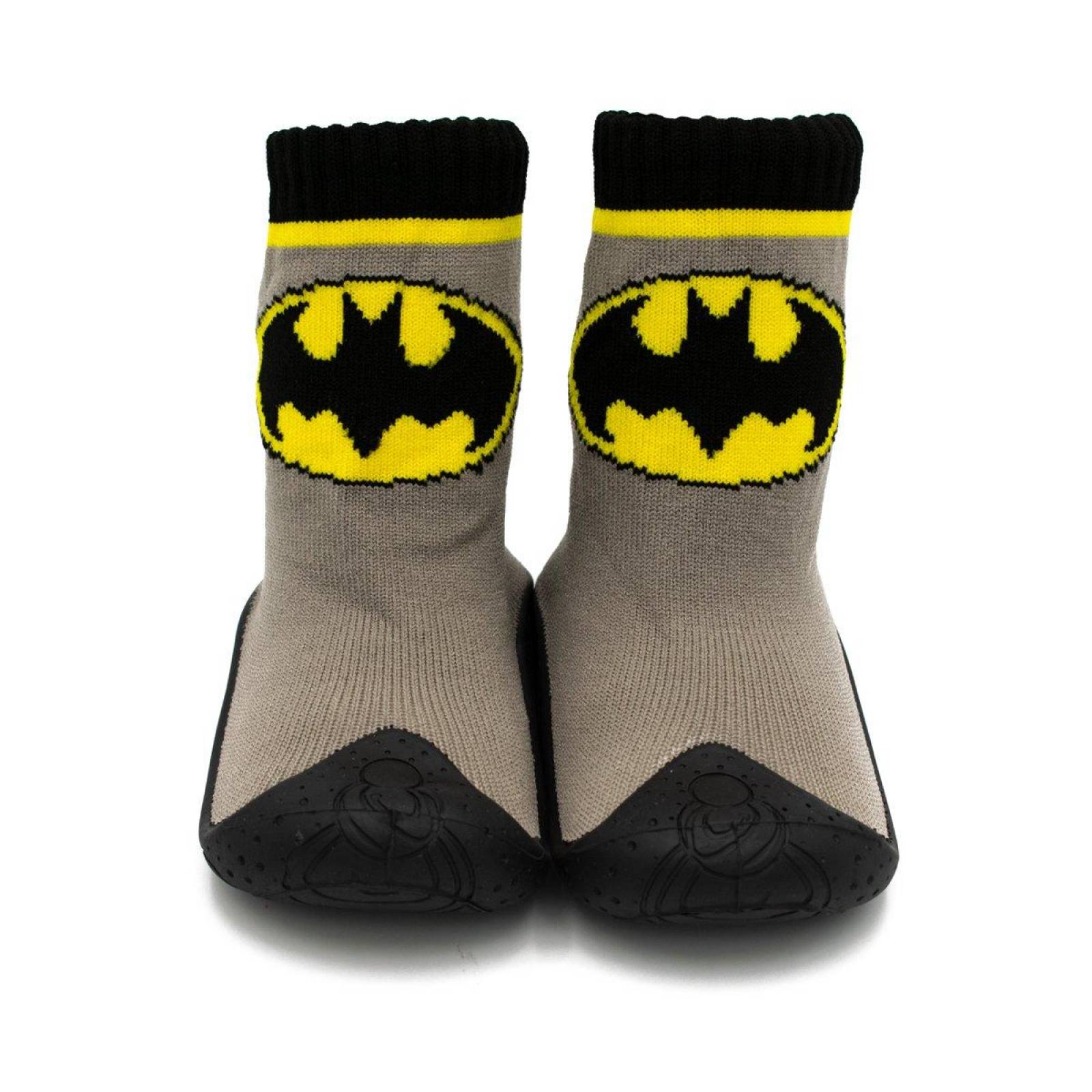 OK - Batman - Pantufla Infantil Antiderrapante - Niño - Pf 037 