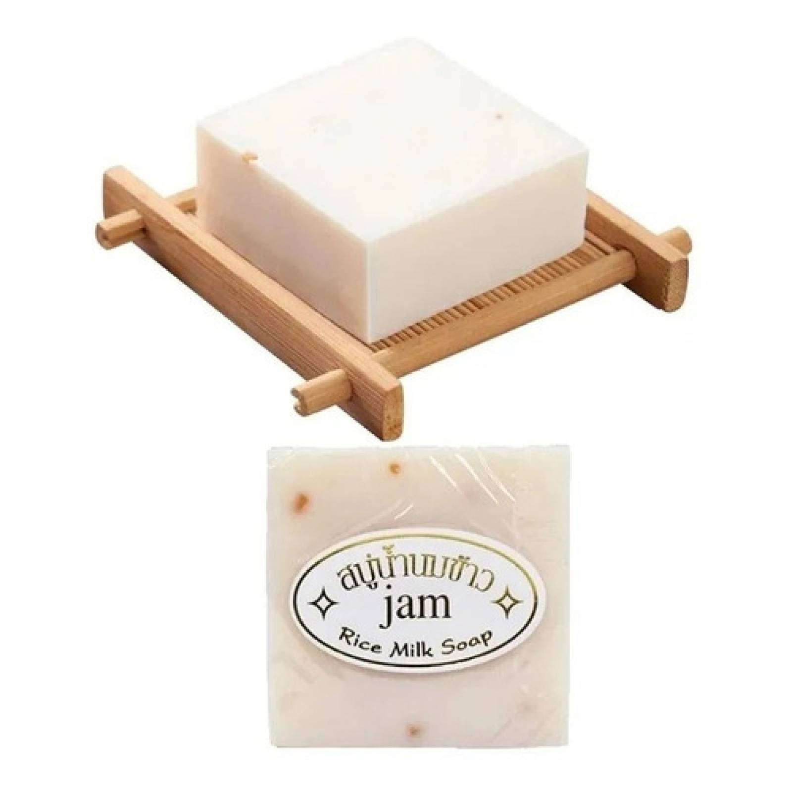 Jabón De Arroz Tailandés Elimina Grasa Aclara Exfoliante