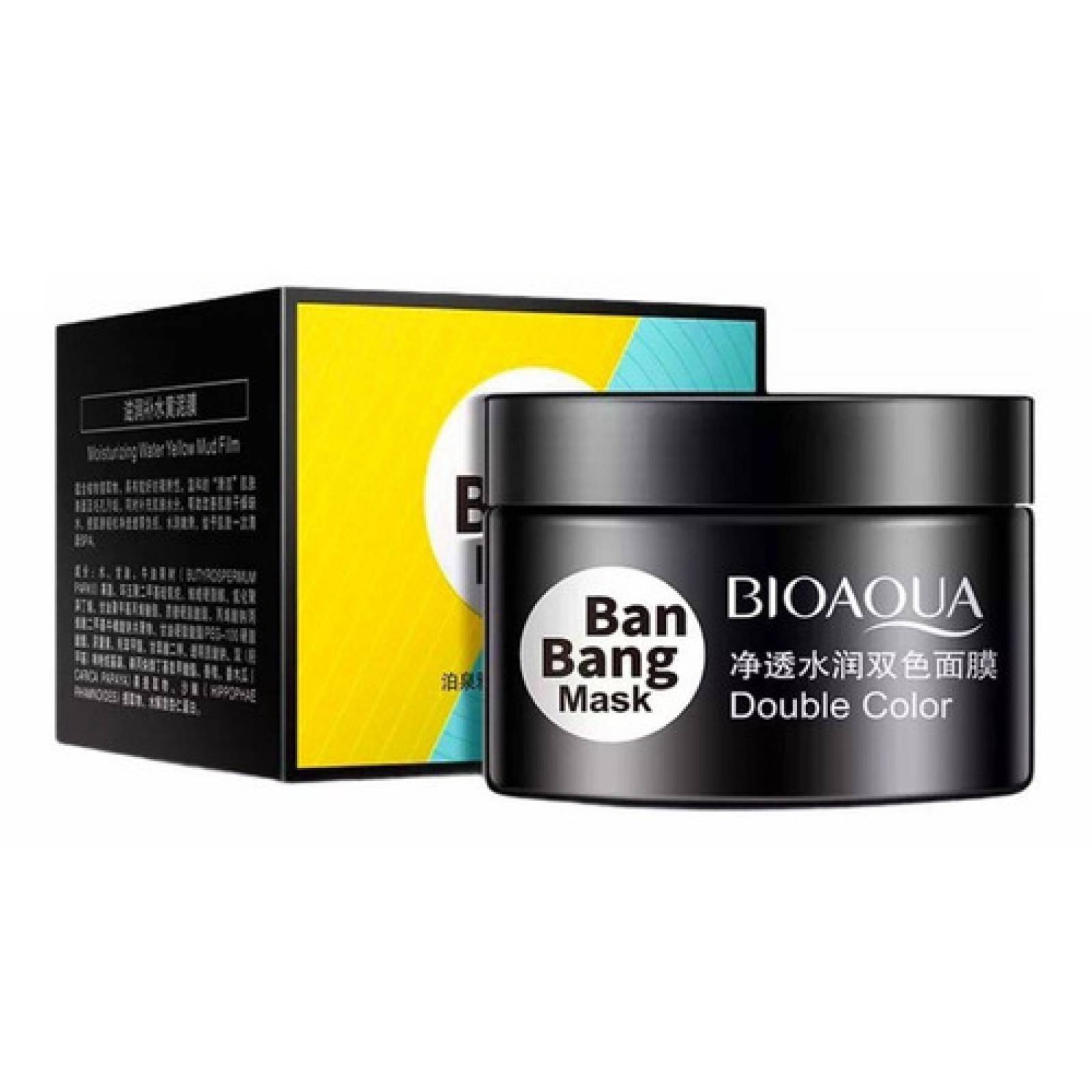 Bioaqua Doble Accion Hidrata Y Limpia Te Verde Mask De Barro