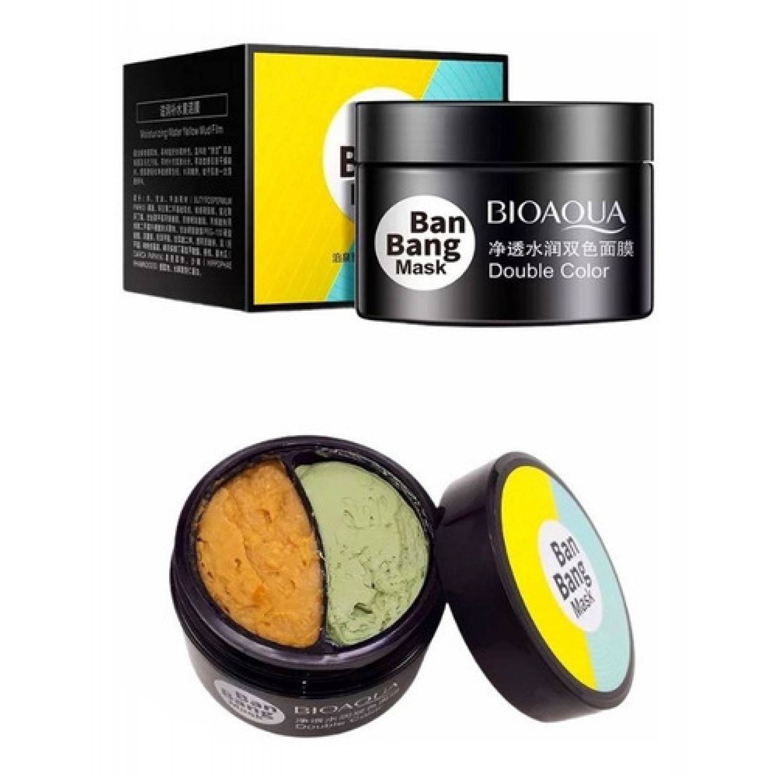Bioaqua Doble Accion Hidrata Y Limpia Te Verde Mask De Barro
