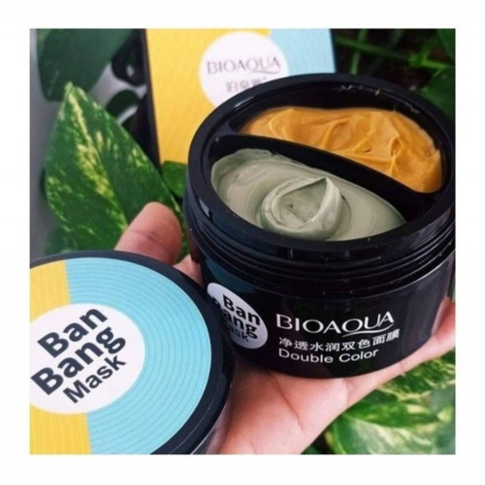 Bioaqua Doble Accion Hidrata Y Limpia Te Verde Mask De Barro