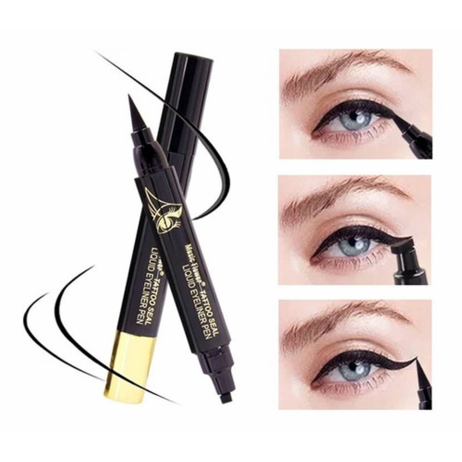 Delineador Sello De Gato Tipo Vamp Stam 24 Hrs Matte Full