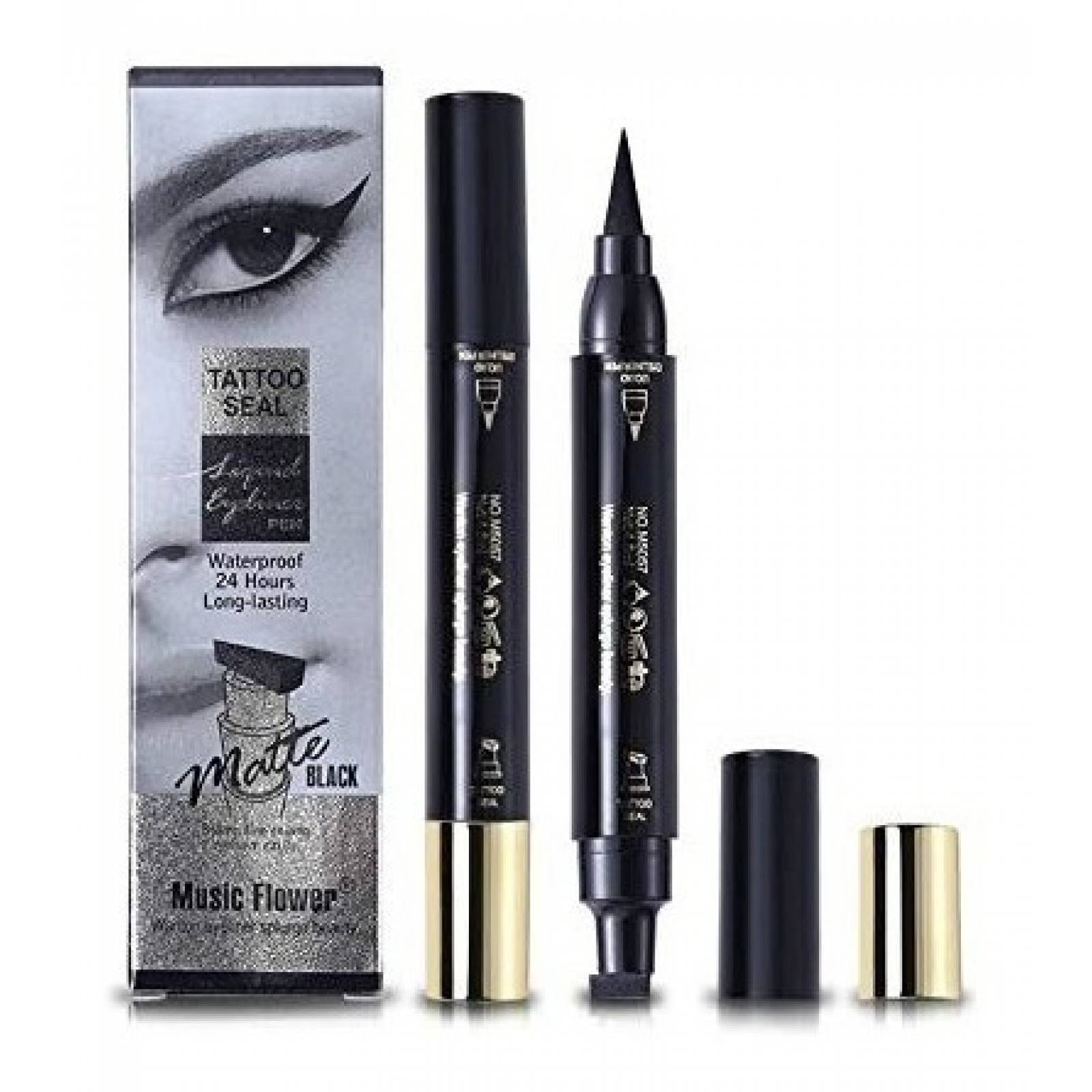 Delineador Sello De Gato Tipo Vamp Stam 24 Hrs Matte Full