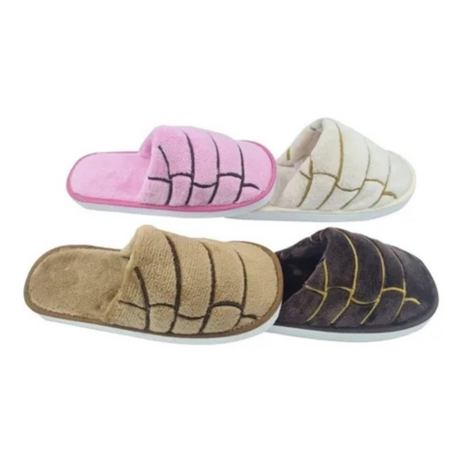 Conchunfla Pantunfla Moda Actual Dama Niños