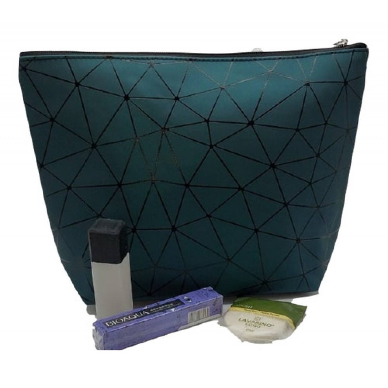 Bolsa Cosmetiquera Maquillaje Elegante Dama Amplia De Moda