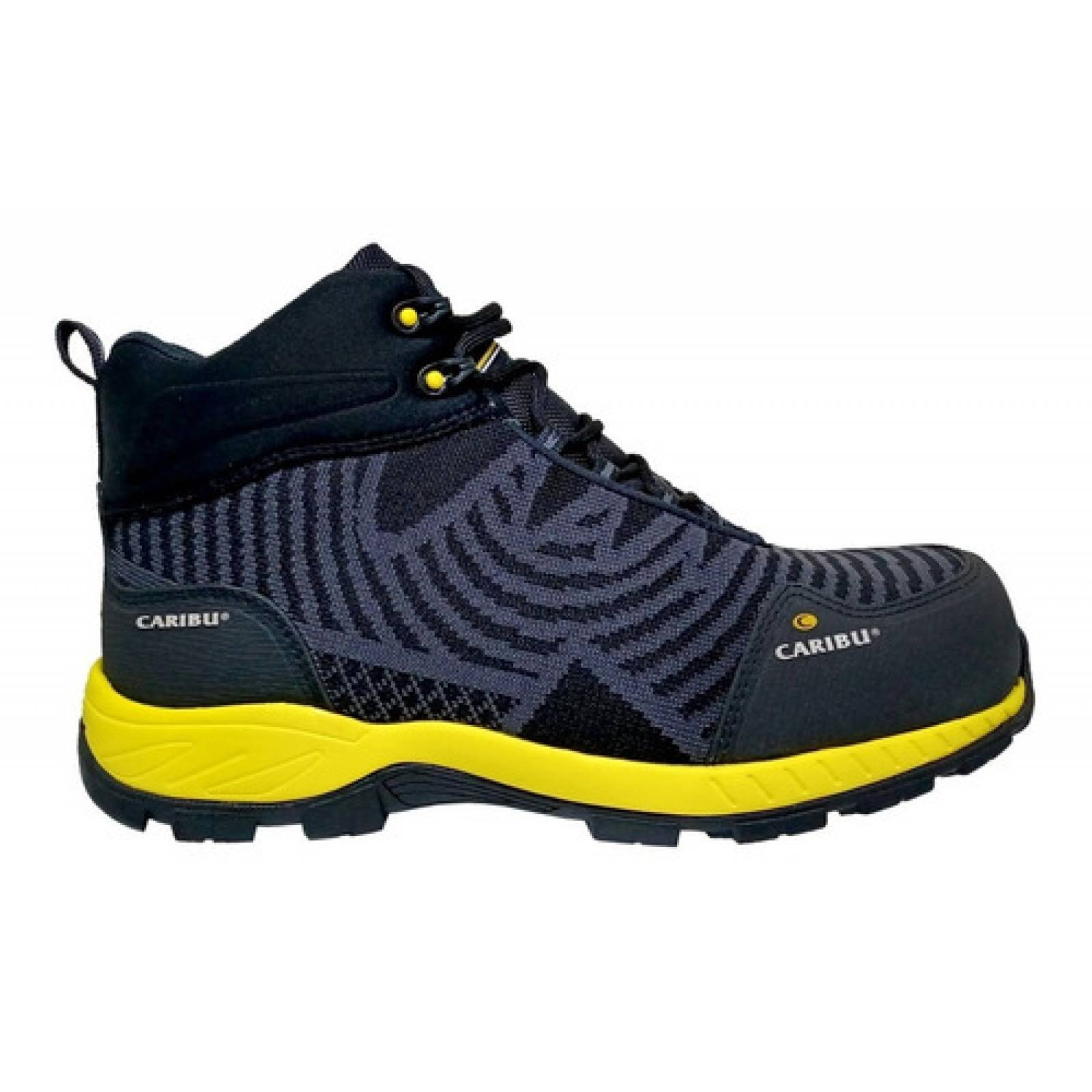 Tenis Bota Industrial Caribu Con Casquillo Hombre 340