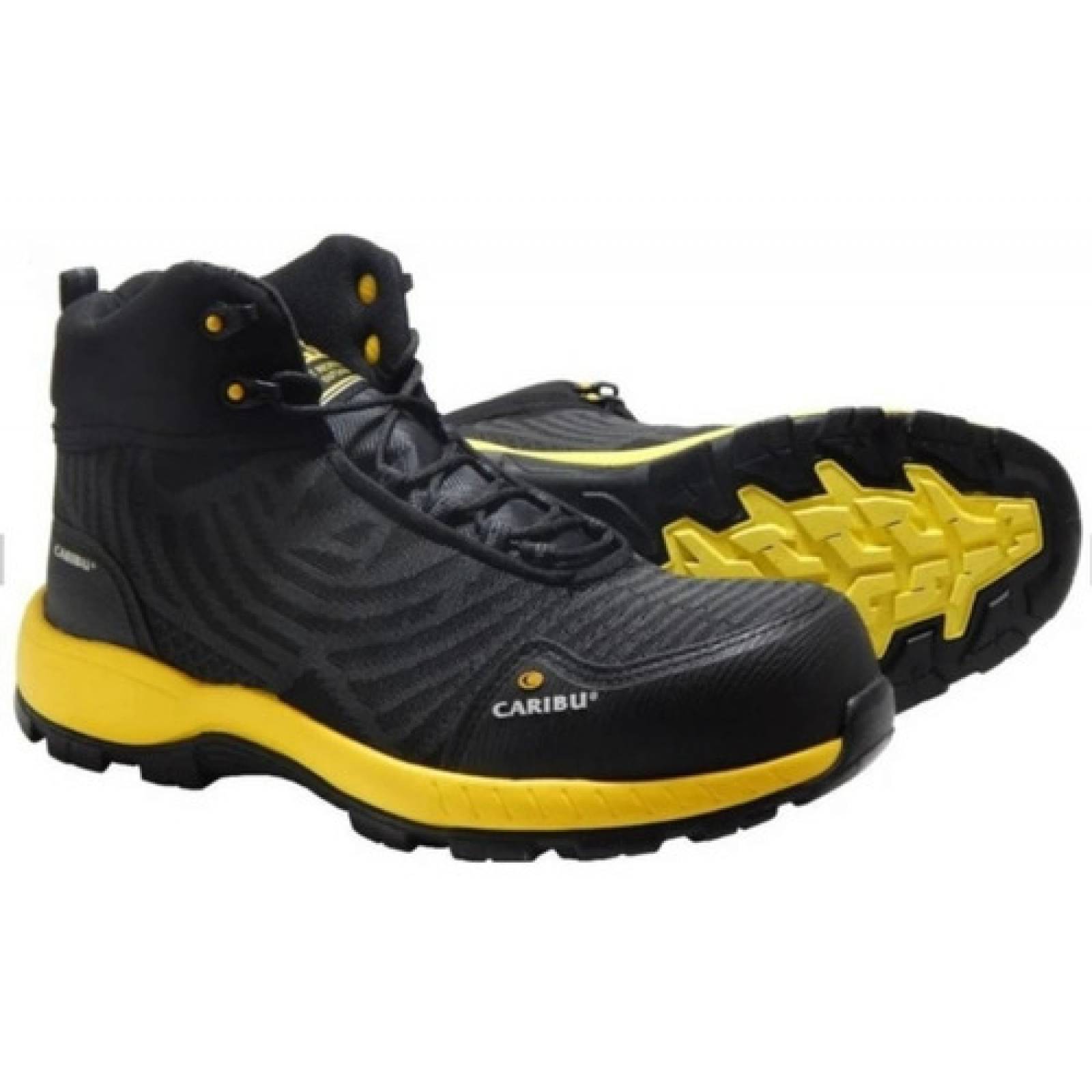 Tenis Bota Industrial Caribu Con Casquillo Hombre 340