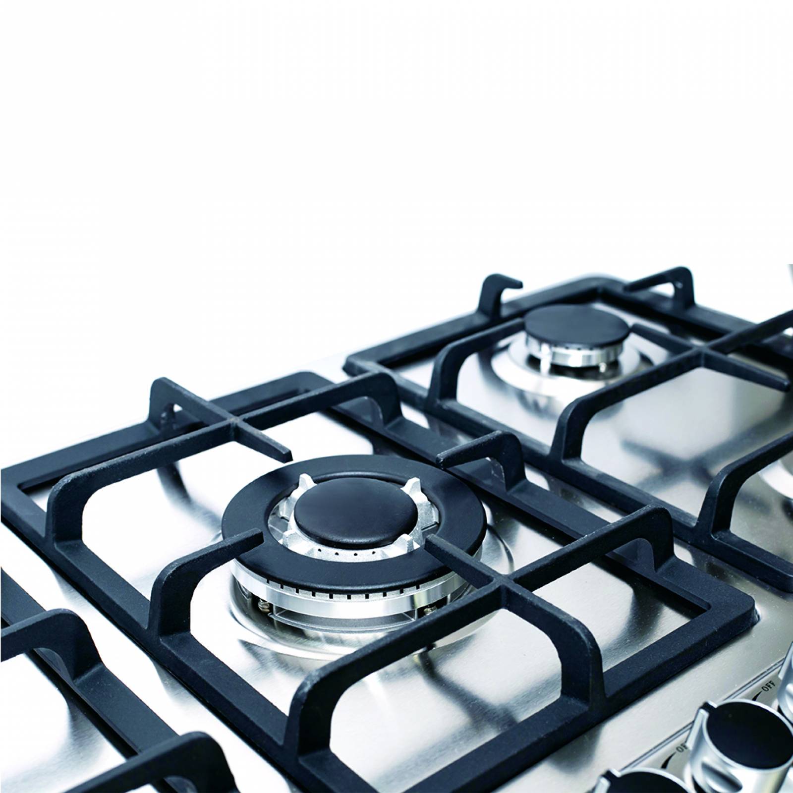 Parrilla a Gas LP/Nat Acero Inoxidable DISA Home 5 Quemadores Central PAEM-5A