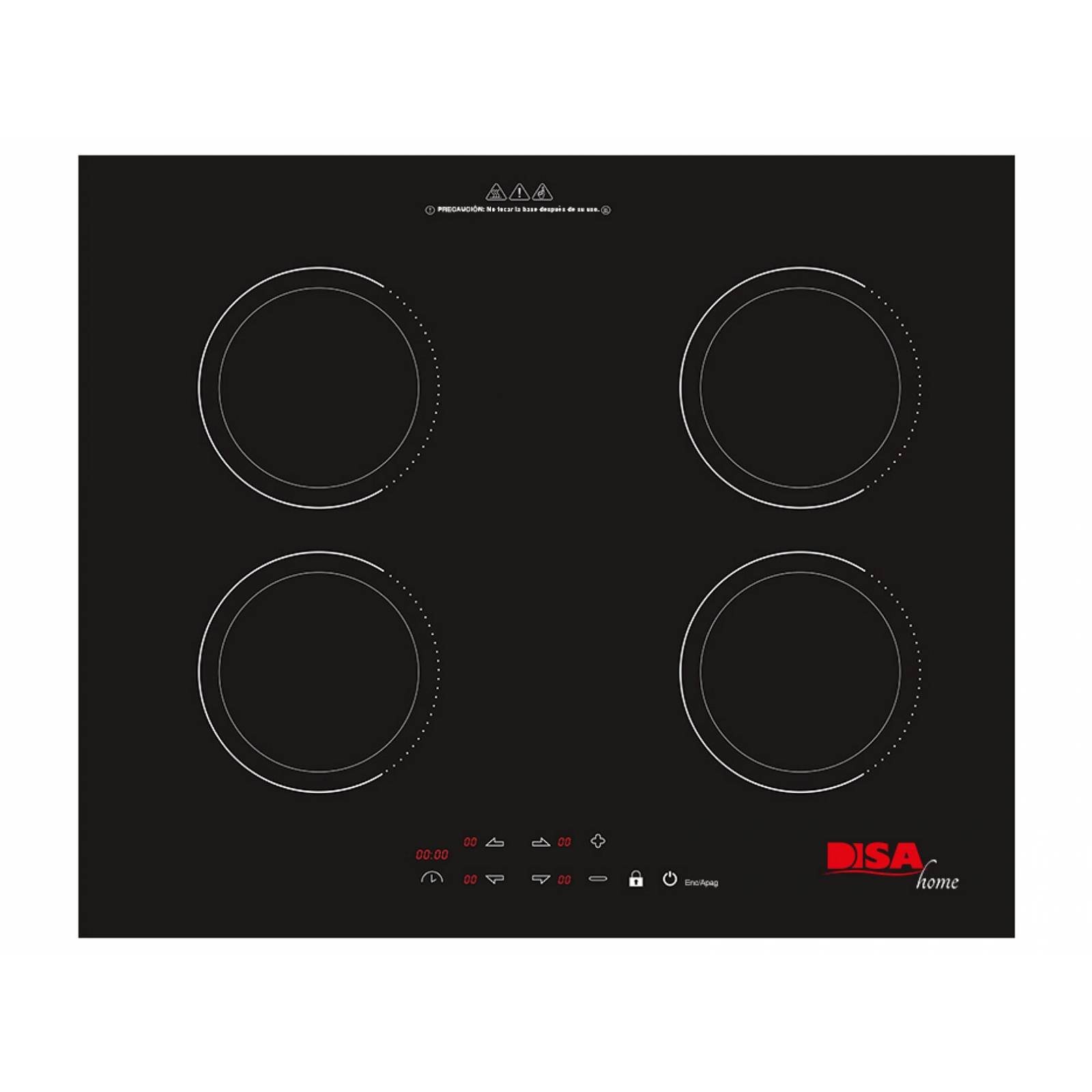 Parrilla de Inducción DISA Home 4 Quemadores PARRIN-4