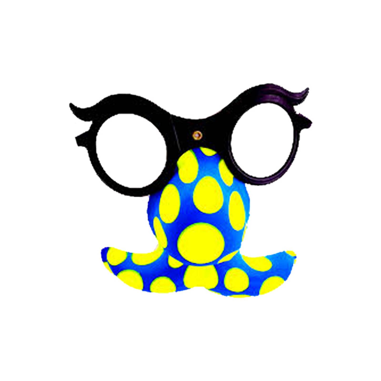 Lente Con Nariz Graciosa Disfraz Neon Fiestas Eventos 10 Pzs