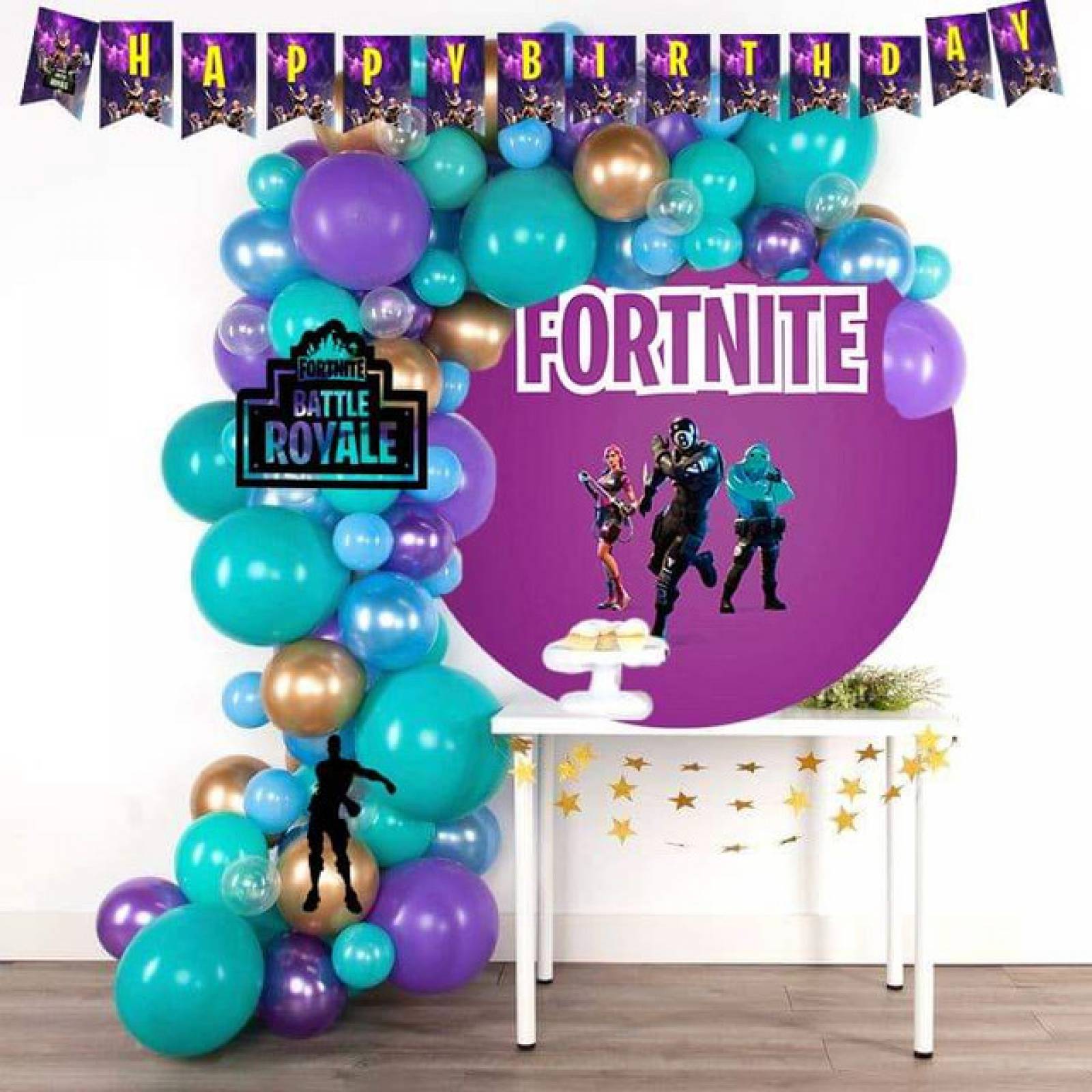 Kit Set Decoracion Globos Fiestas Cumpleaños Infantil