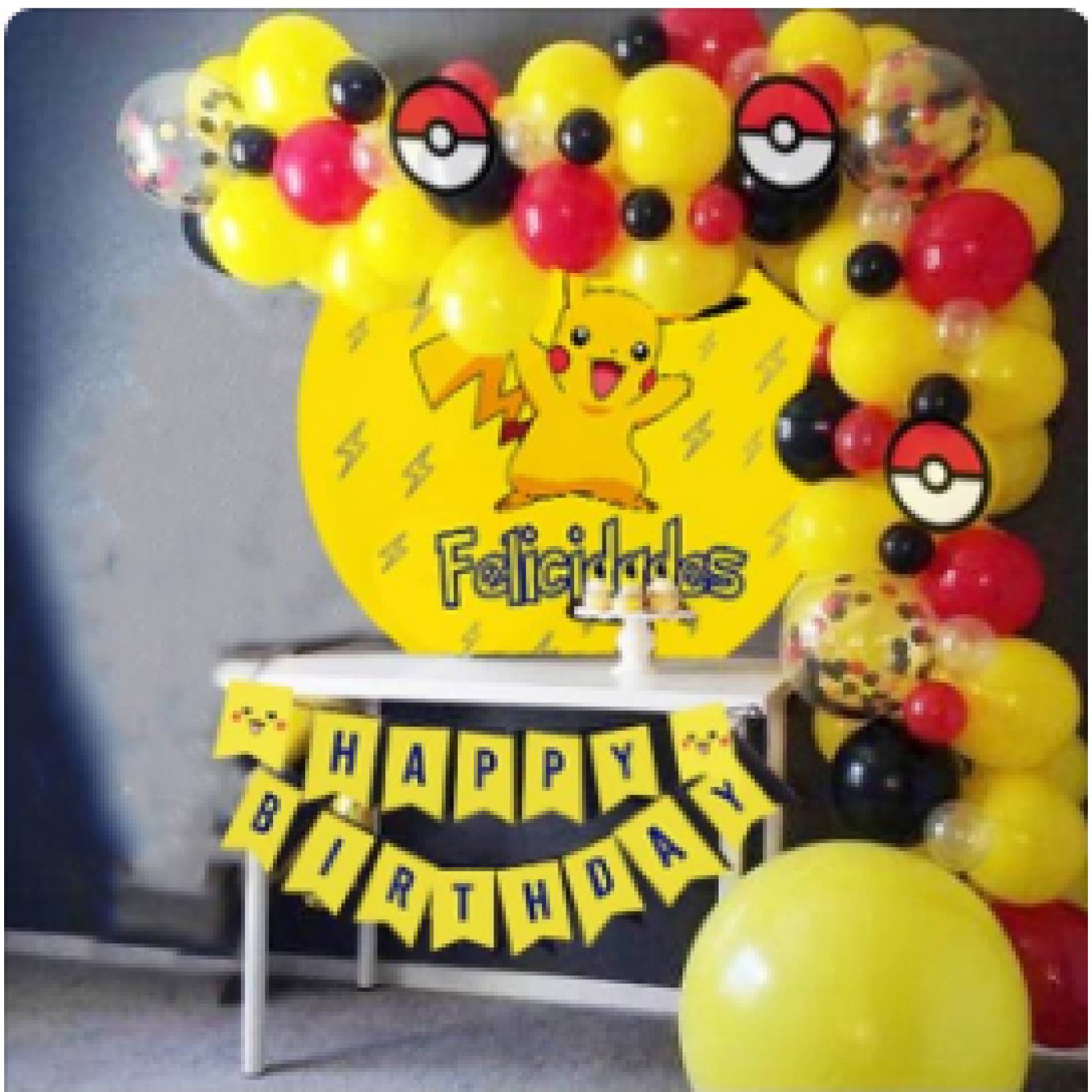 Kit Set Decoracion Globos Fiestas Cumpleaños Infantil