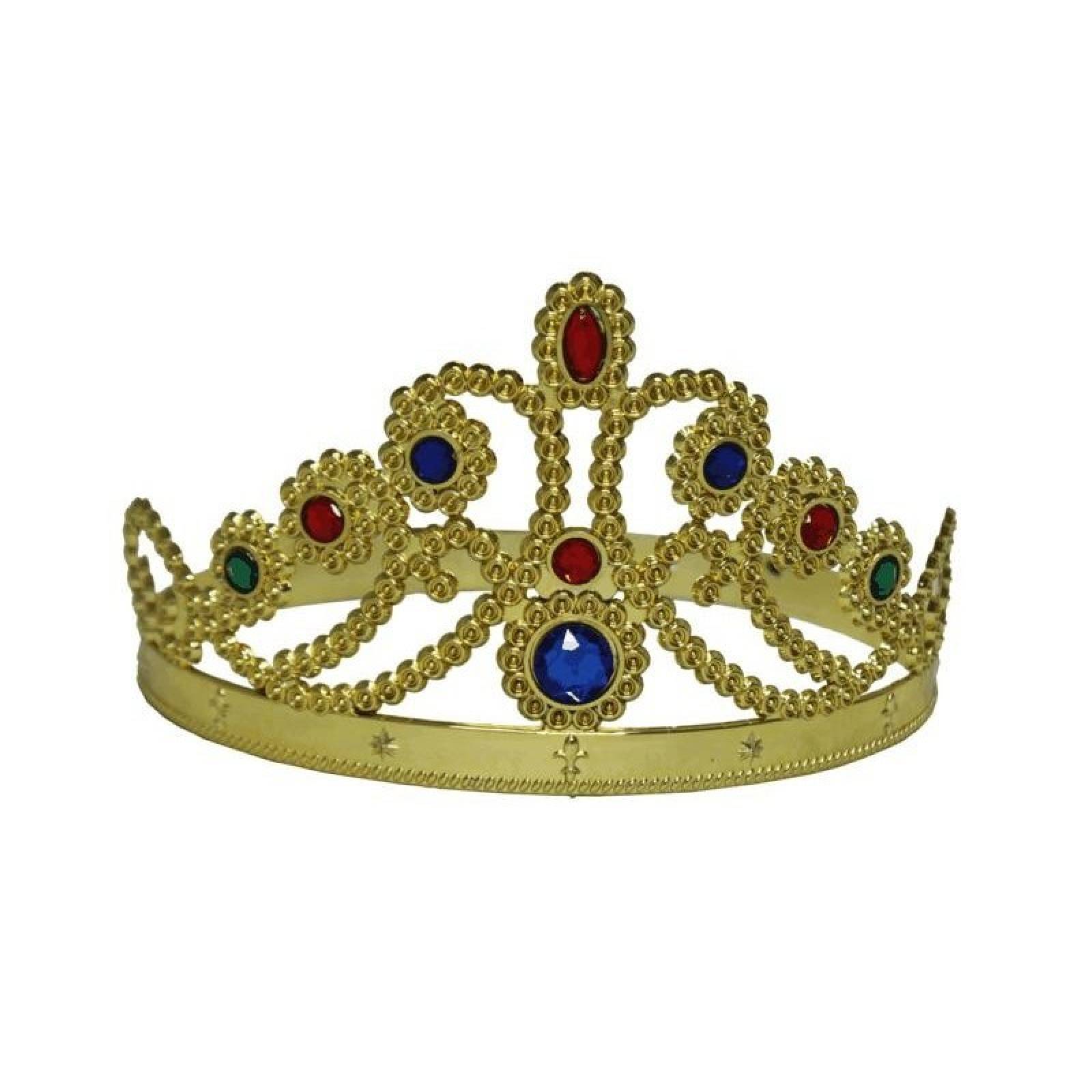 Corona Reina Dorada Disfraz Fiestas Eventos Bodas 10 Piezas