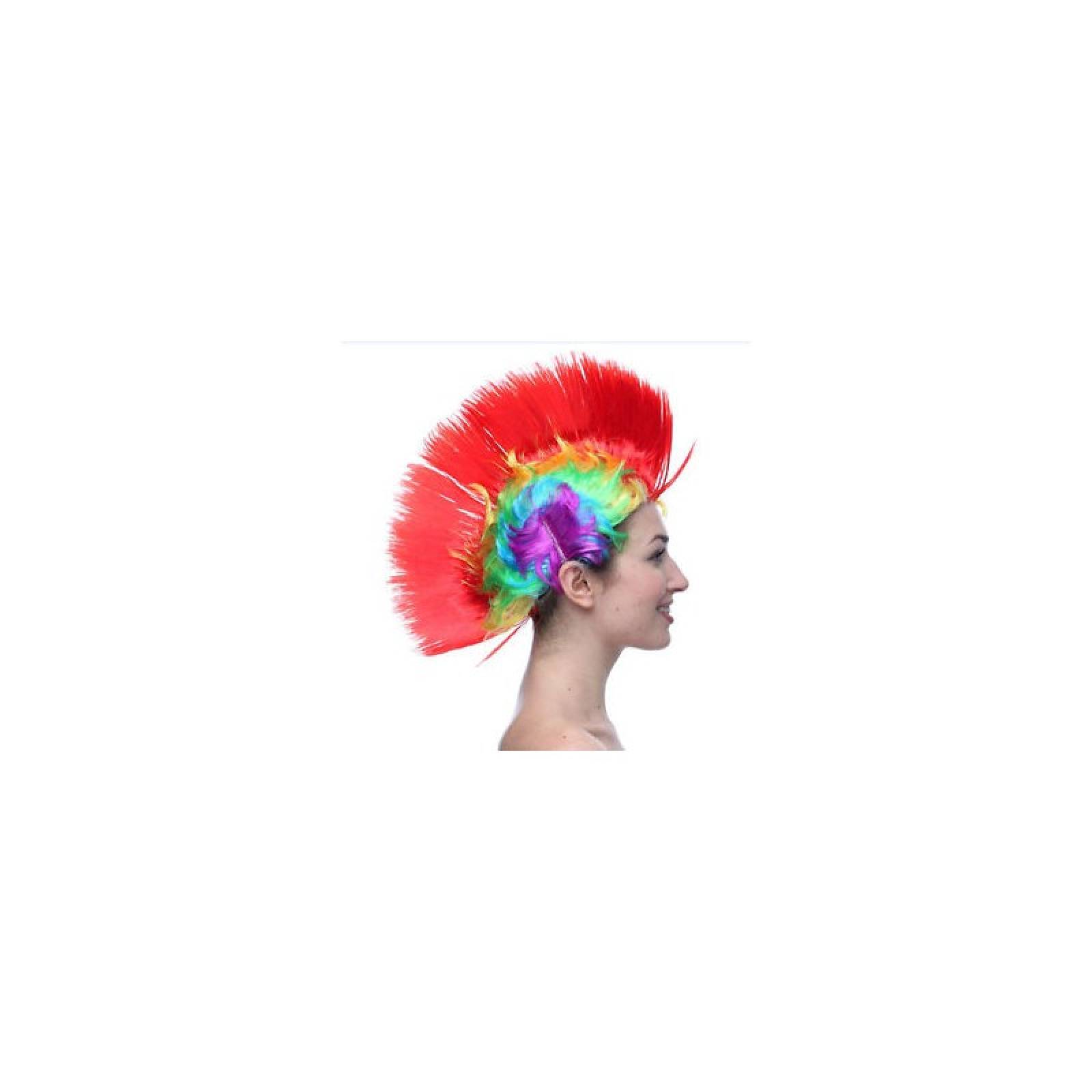 Peluca Moicano Punk Rock Star Disfraz Evento Conciertos 1 Pieza