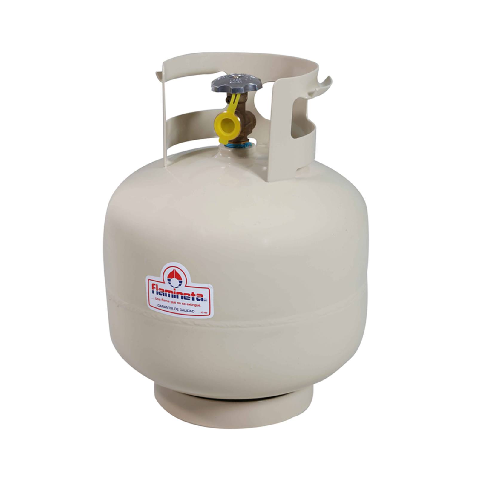 Mini cilindro fl-tan-c0006 para gas lp 6kg portatil flamineta 
