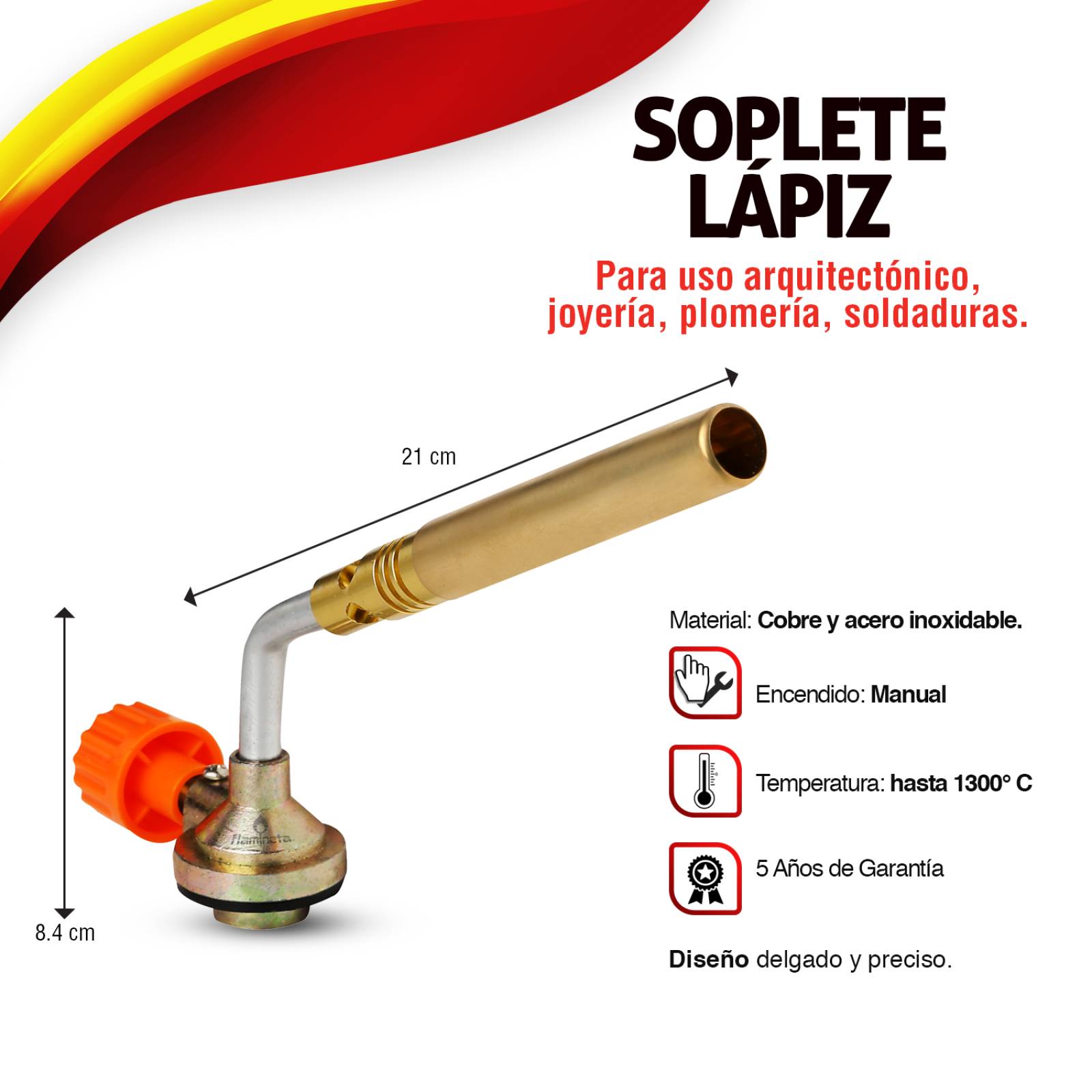 Soplete punta lapiz para soldar ideal para casa y taller 