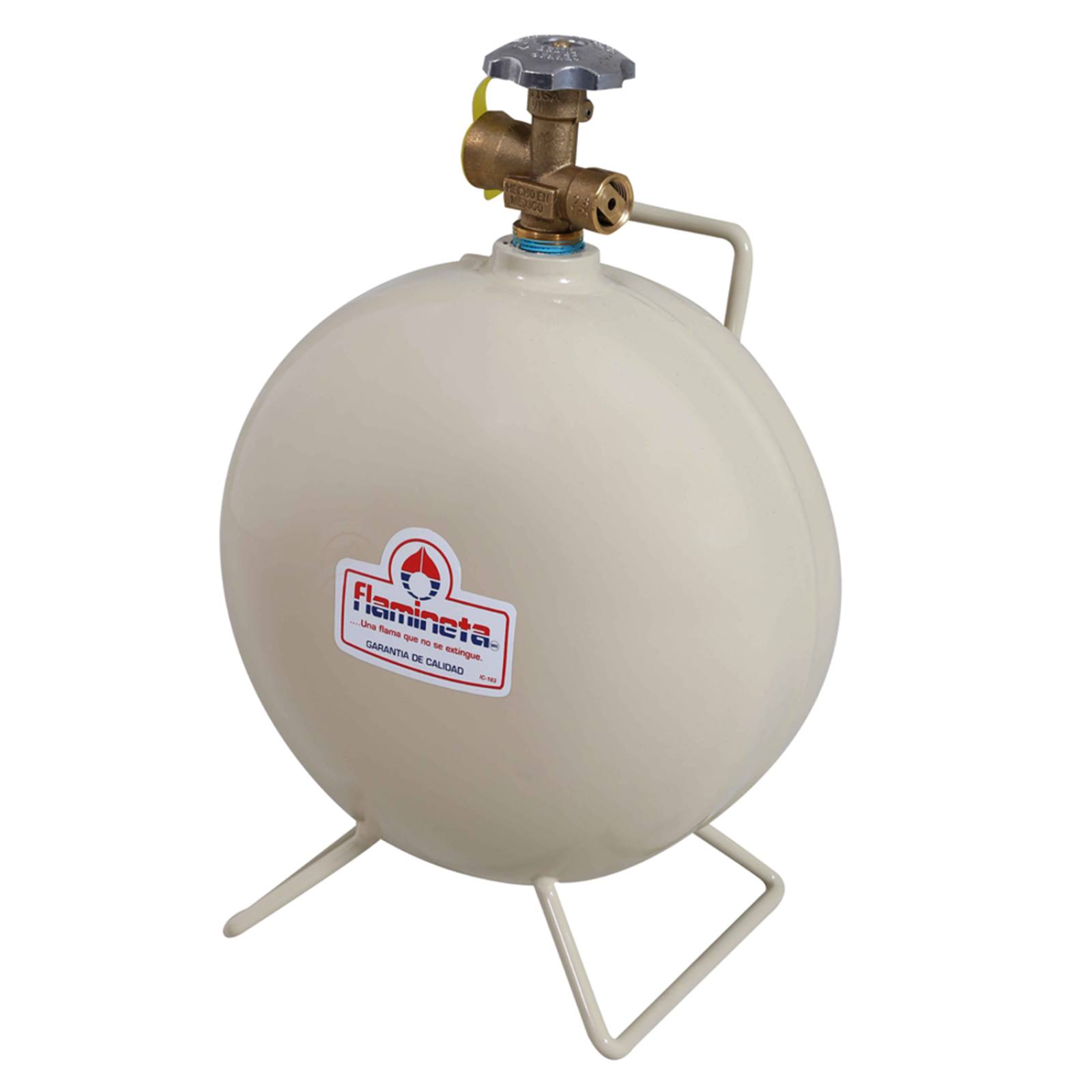 MINI CILINDRO FL-TAN-V0002 PARA GAS LP 2KG PORTATIL FLAMINETA 