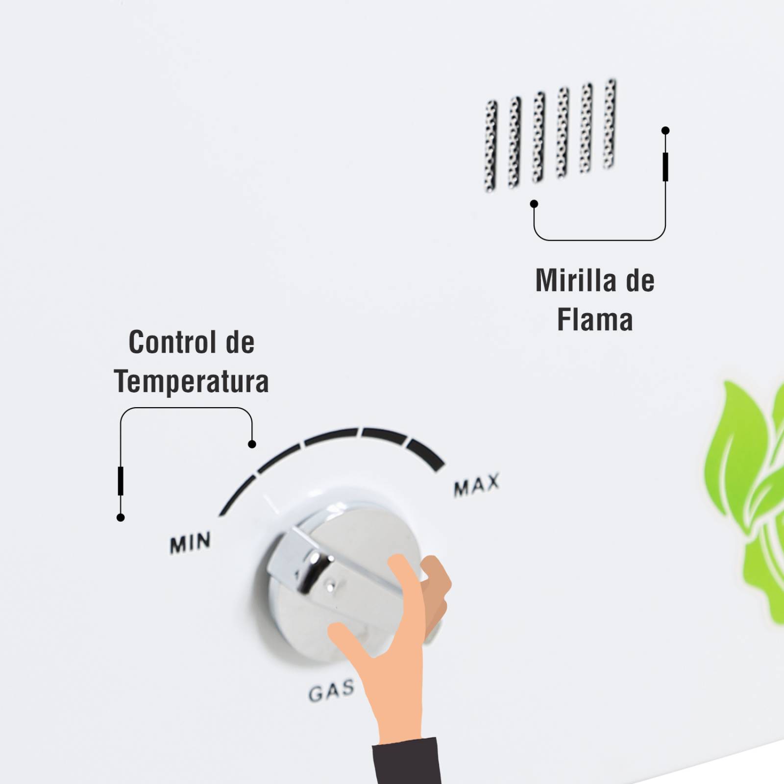 Boiler instantaneo gas lp 4.5 lts 1 servicio 