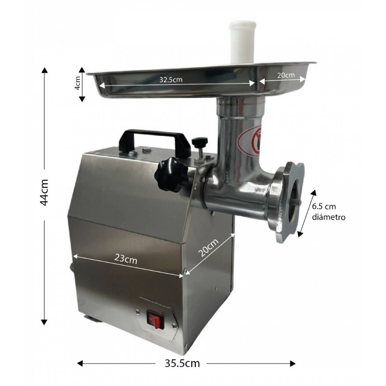 Molino De Carne Electrico 1hp 150kg/h