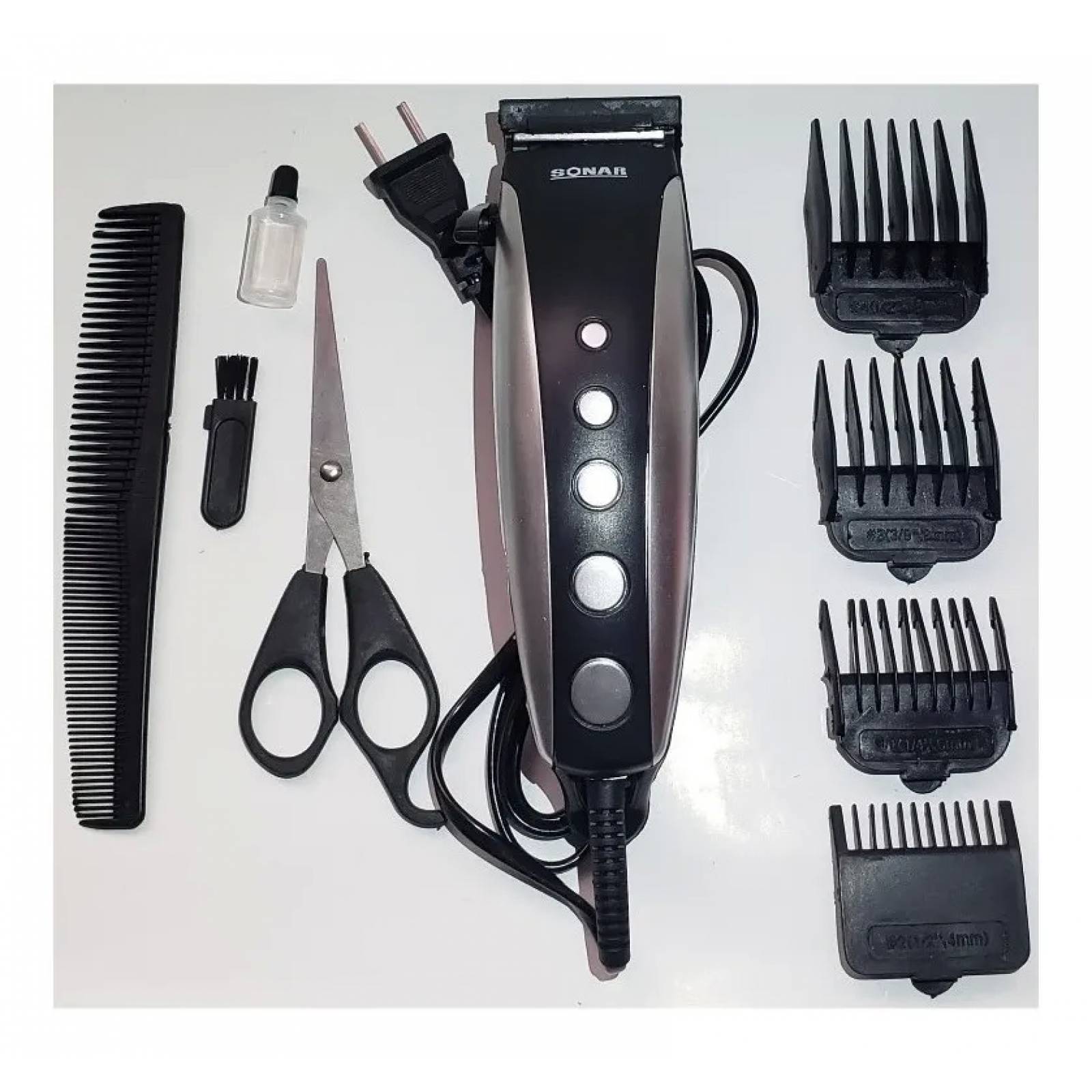 Rasuradora Electrica 4 Cabezales Pelo Y Barba Sonar