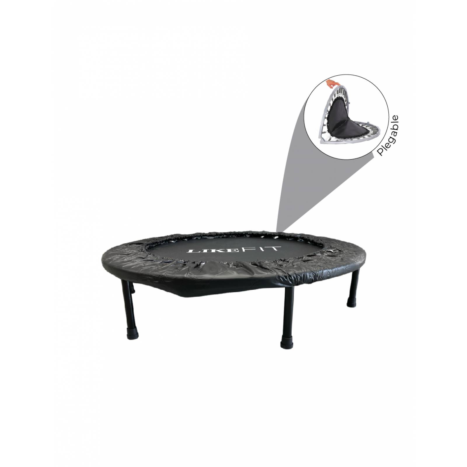 Mini Trampolin 40 Inch   Plegable   Trampolin De Ejercicio