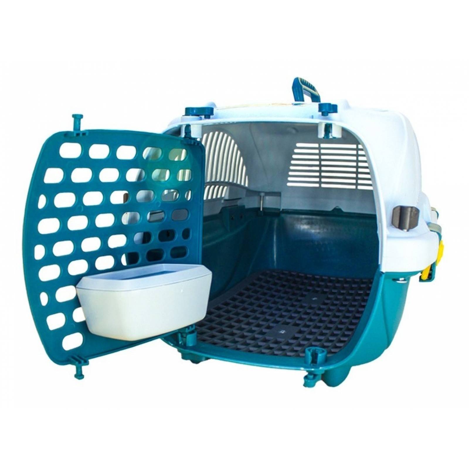 Transportadora Kennel Para Perros Y Gatos Pequeño 52x30x32cm