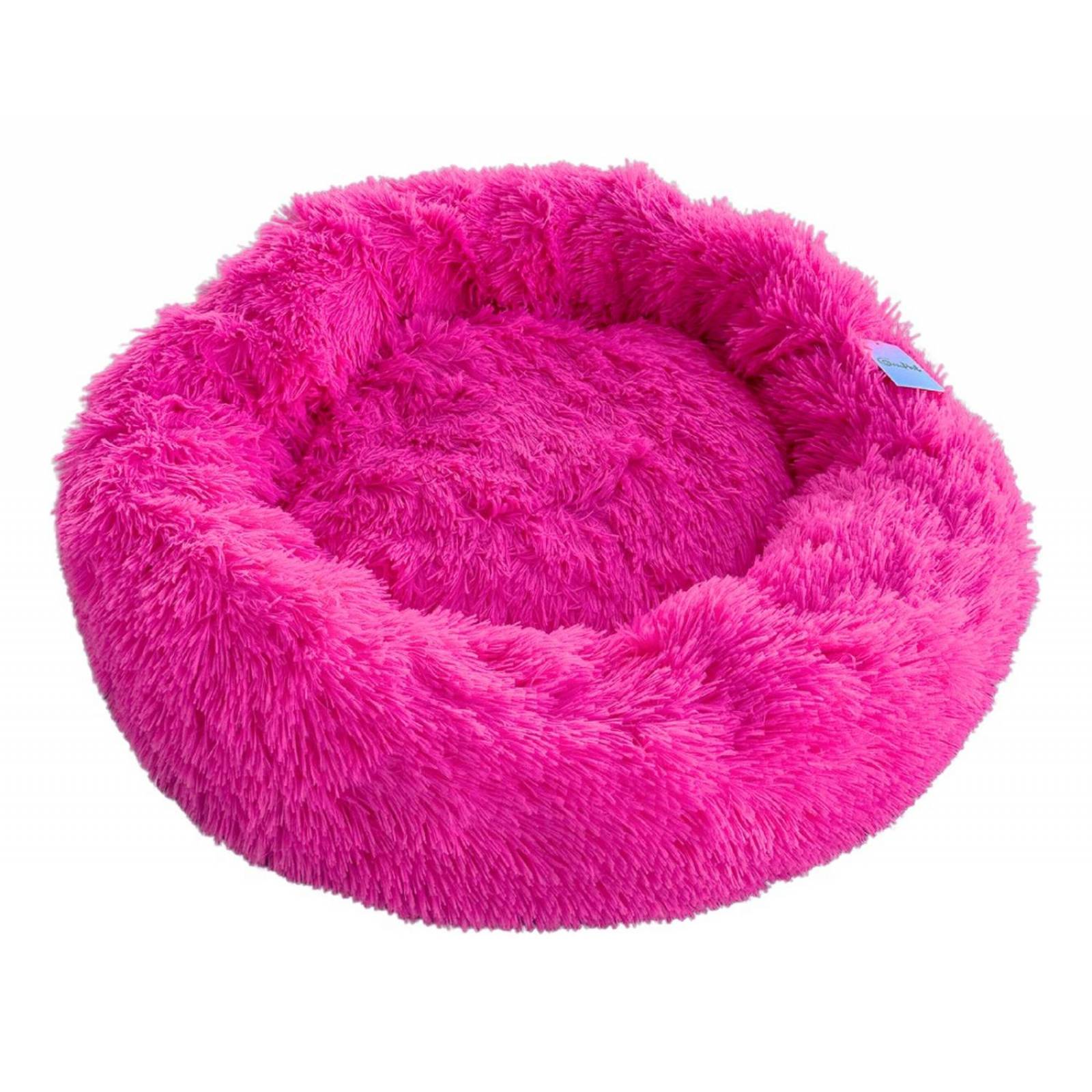 Cama Para Perros Y Gatos Talla Grande - Forma Redonda Rosa