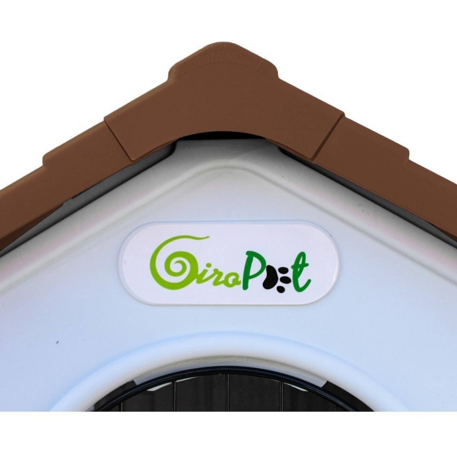 Casa Termica Para Perros Facil De Armar Y Guardar 63x66x50cm Café Mediana