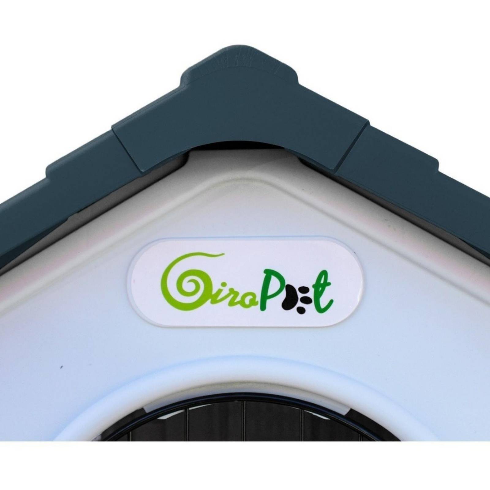 Casa Termica Para Perros Facil De Armar Y Guardar 63x66x50cm Gris Mediana