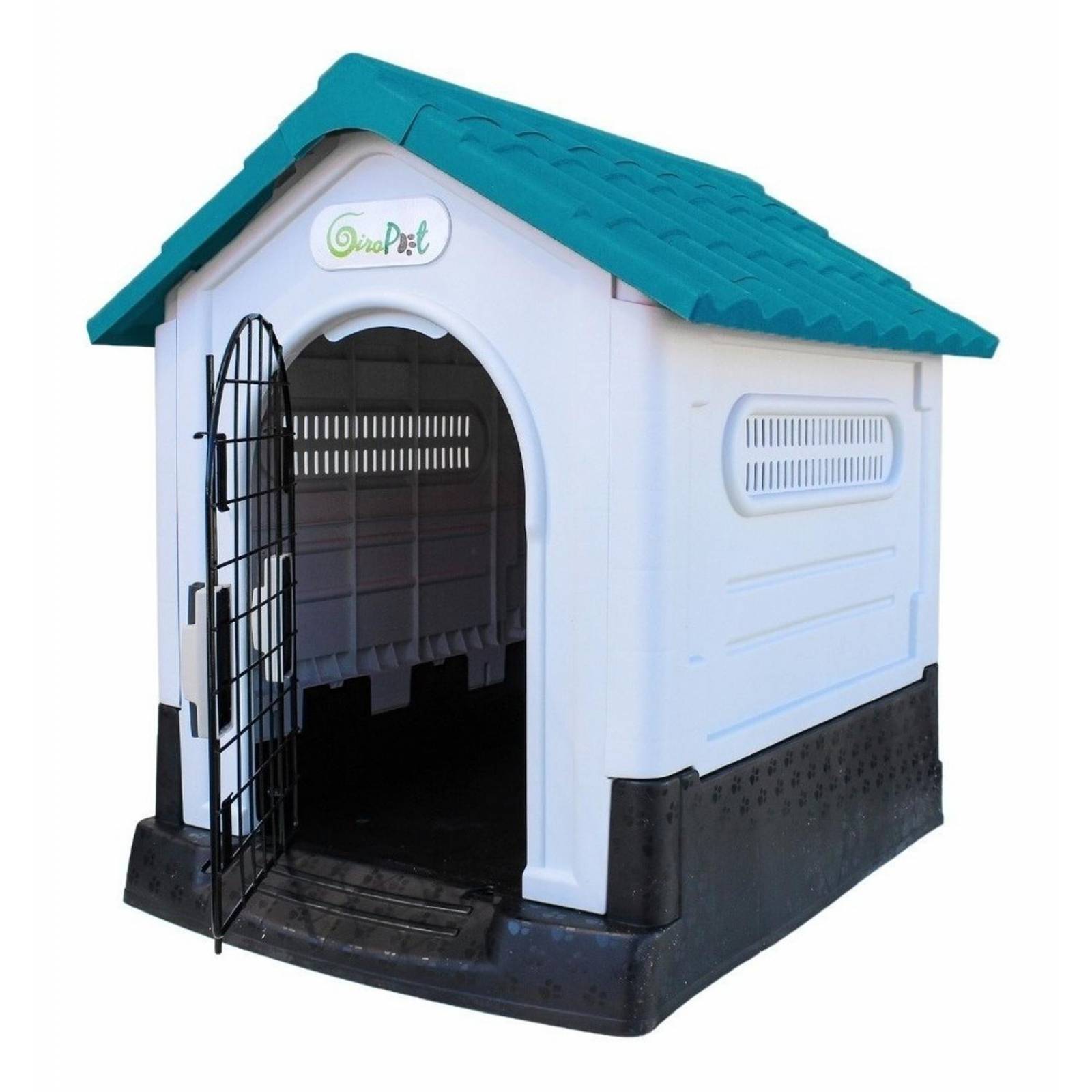 Casa Termica Para Perros Facil De Armar Y Guardar 63x66x50cm Azul Mediana