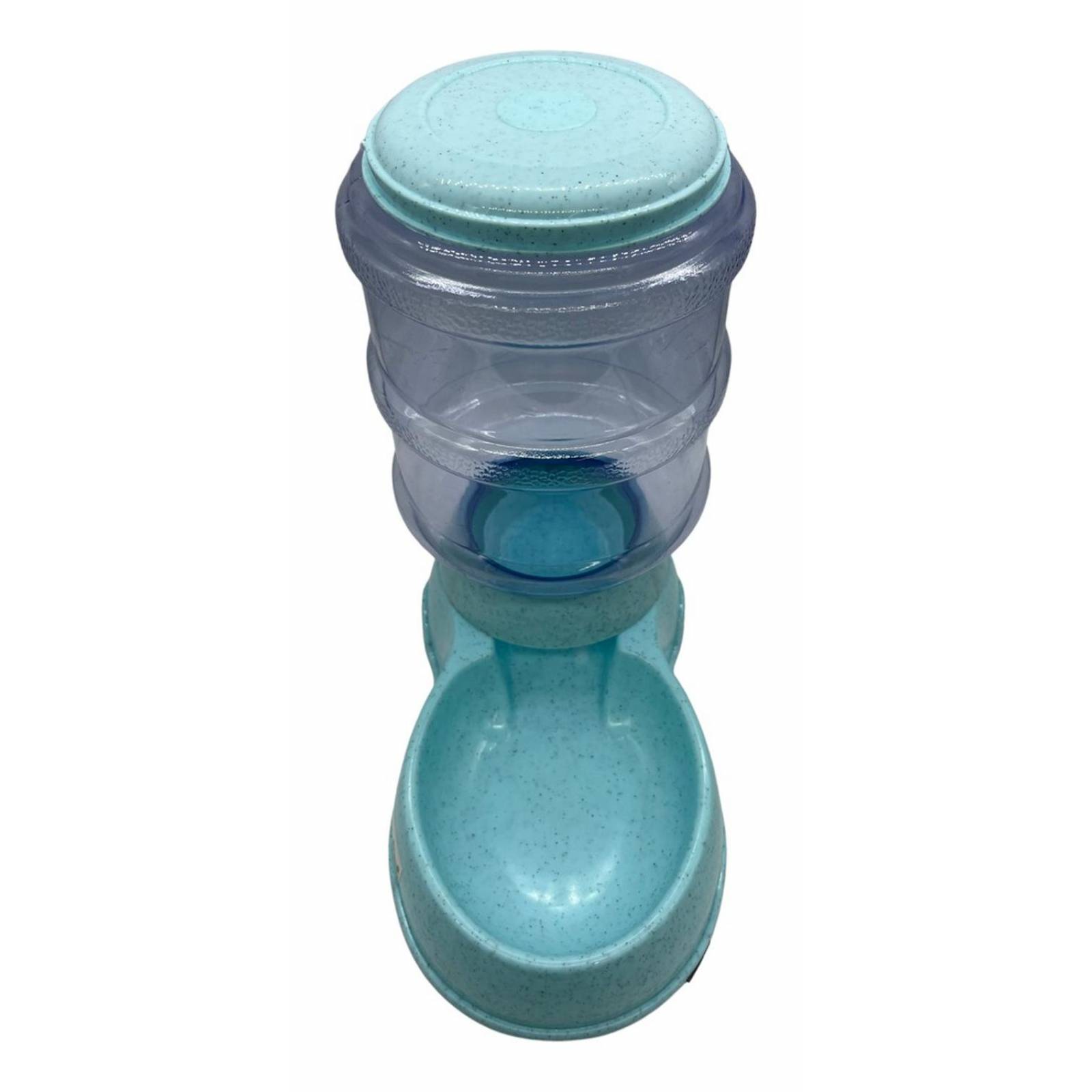 Comedero Dispensador De Croquetas Perro - Gato 3.8 Kg Azul Unitalla