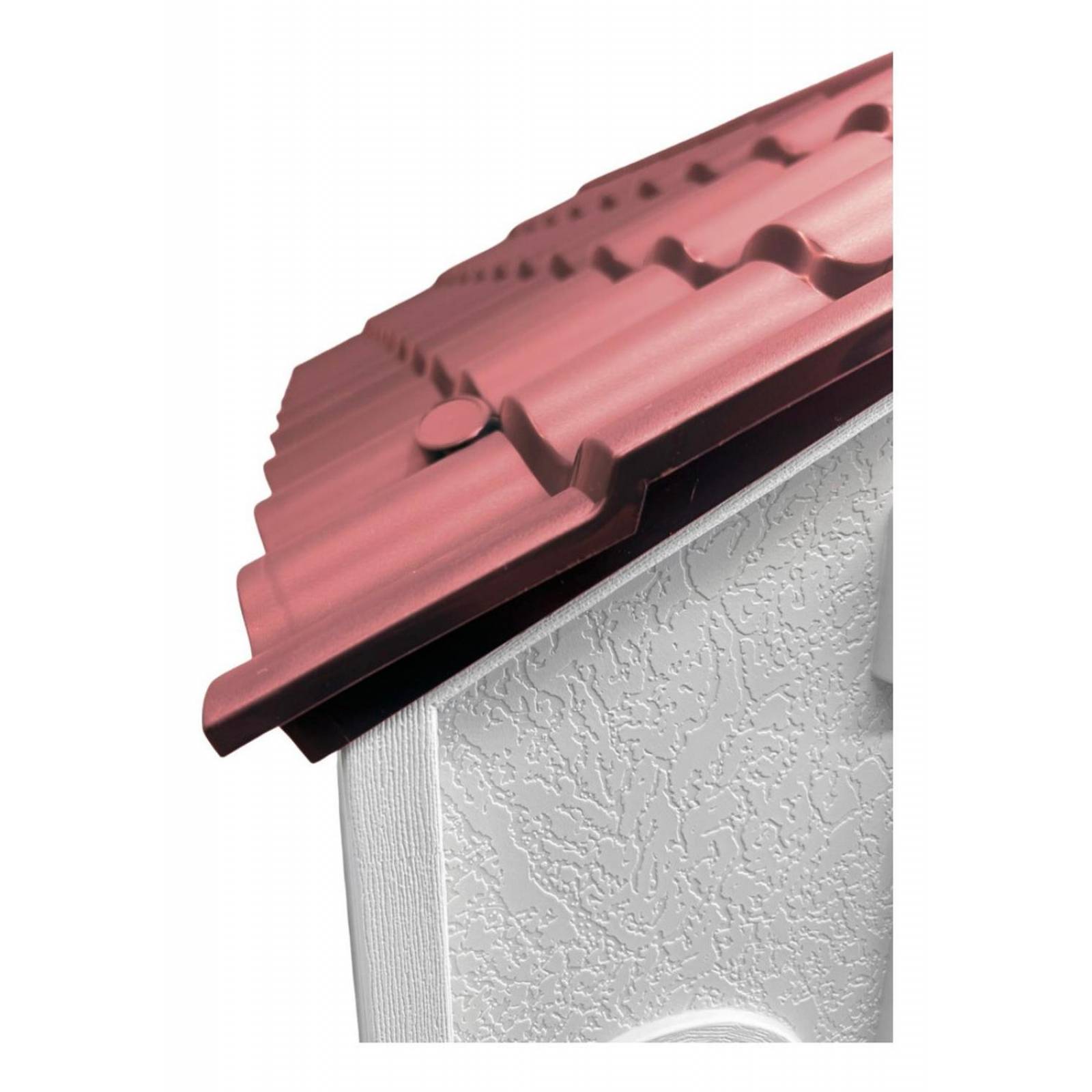 Casa Termica Para Perros Con Puerta Razas Pequeñas 75x63x65 Rojo Mediana