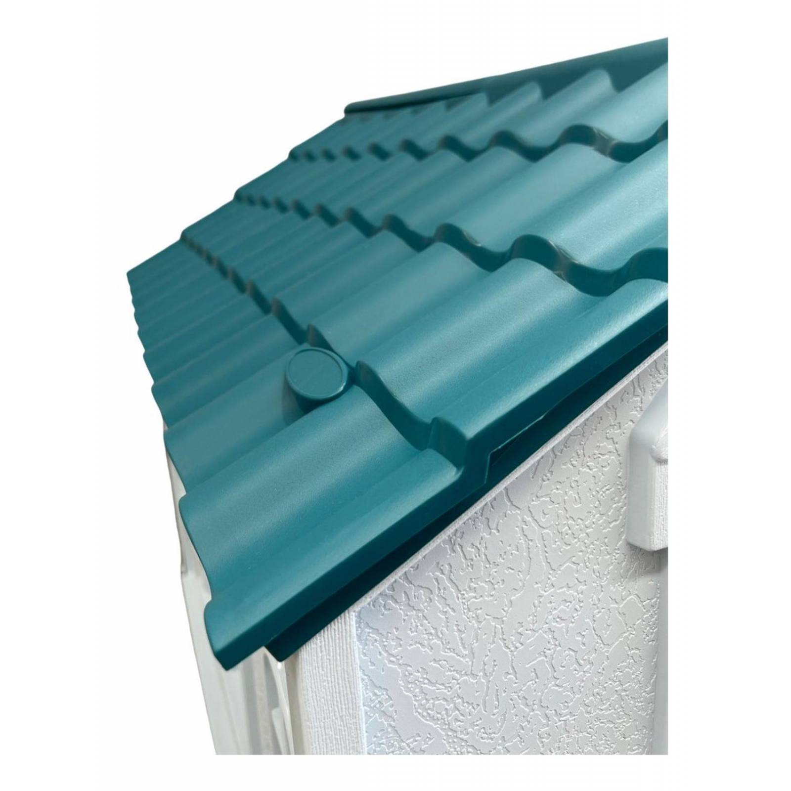 Casa Termica Para Perros Con Puerta Razas Pequeñas 75x63x65 Azul Mediana