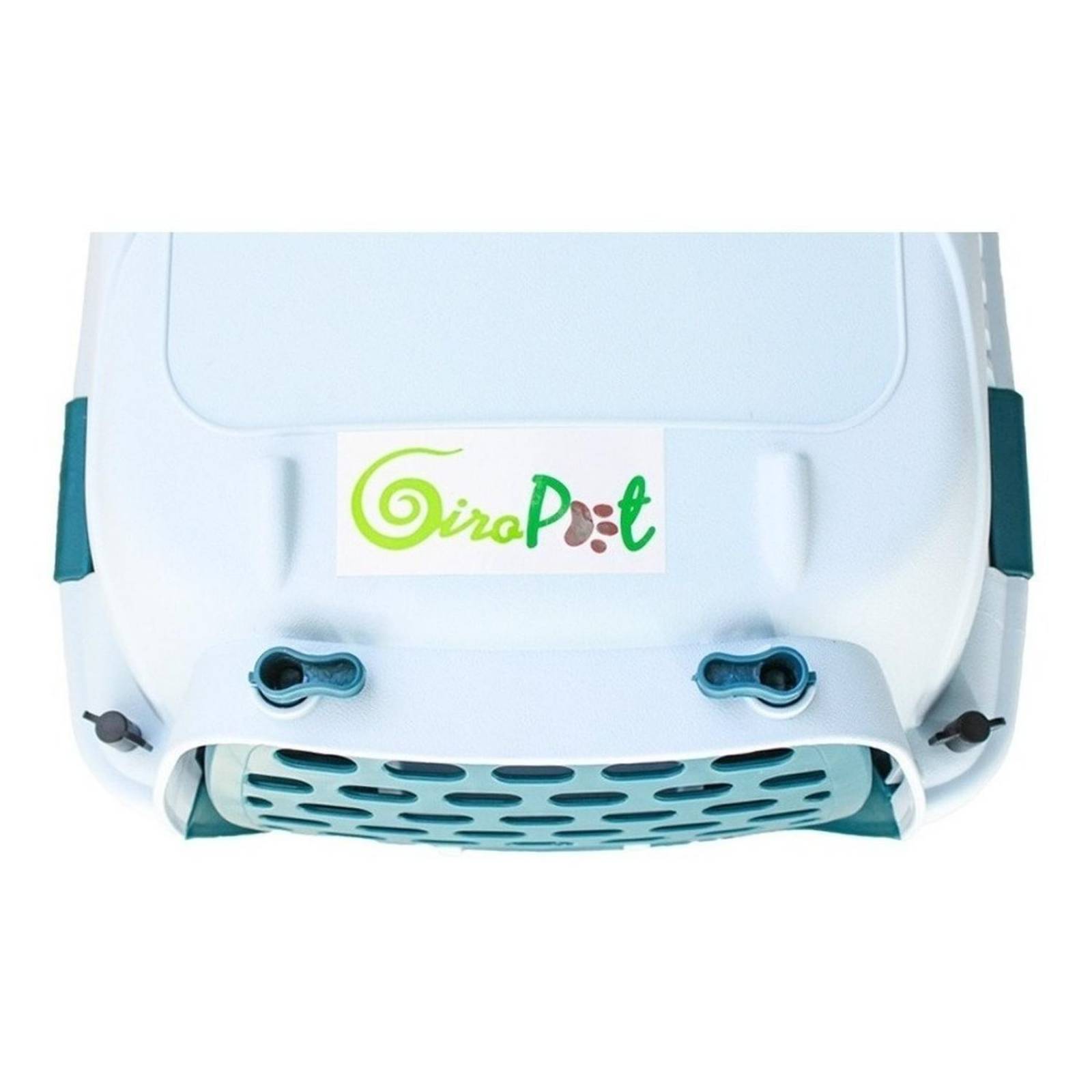 Transportadora Kennel Para Perros Y Gatos Pequeño 52x30x32cm Azul Mediana