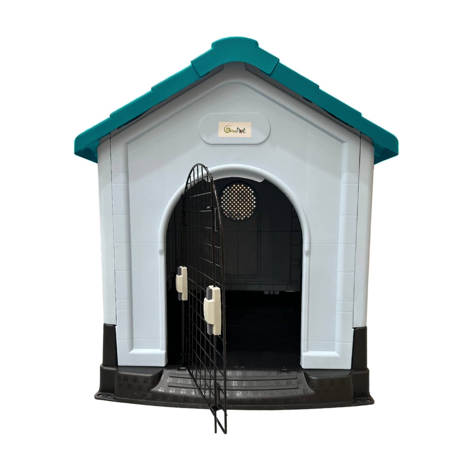 Casa Termica Para Perros Con Puerta 105x88x99 Cm Azul Grande
