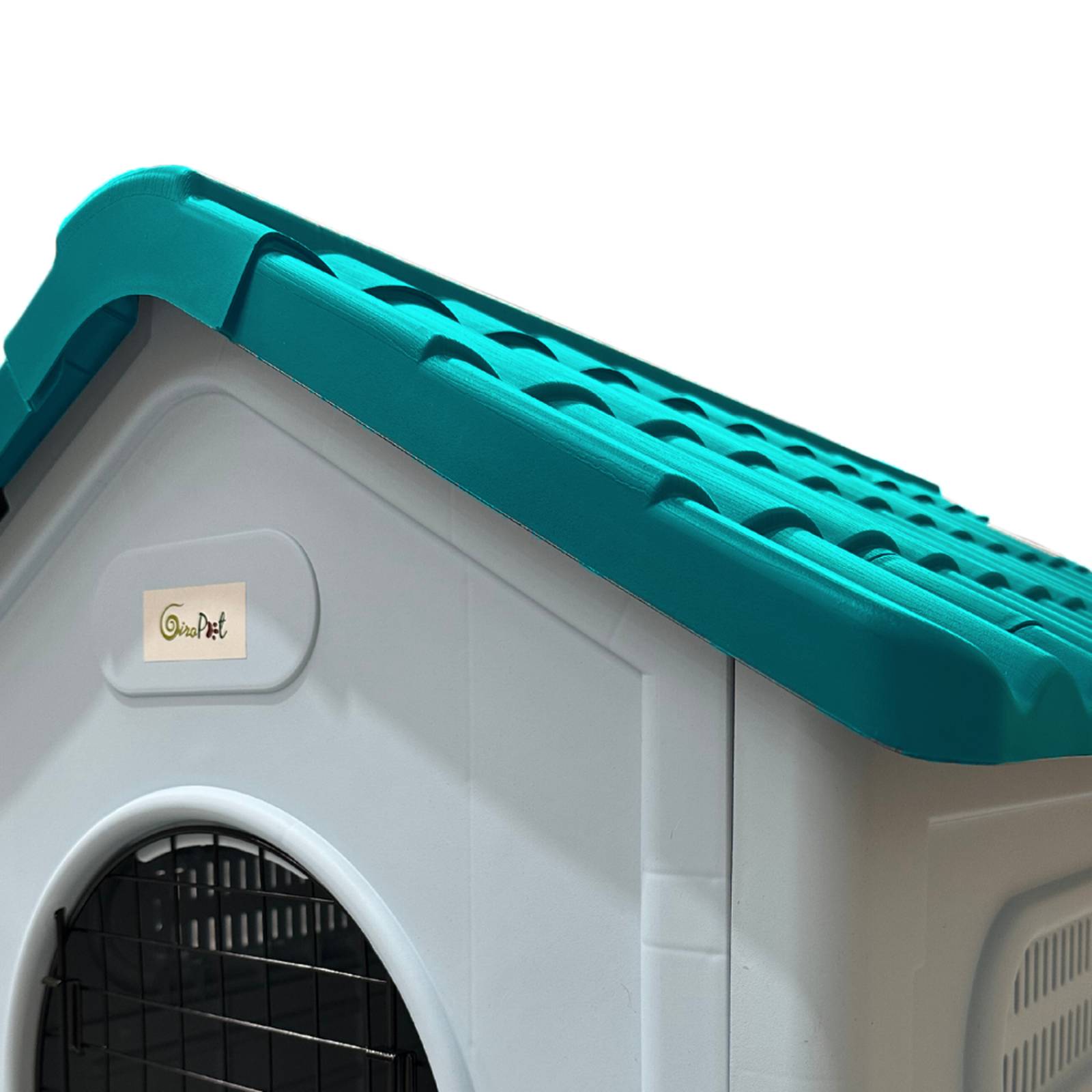 Casa Termica Para Perros Con Puerta 105x88x99 Cm Azul Grande