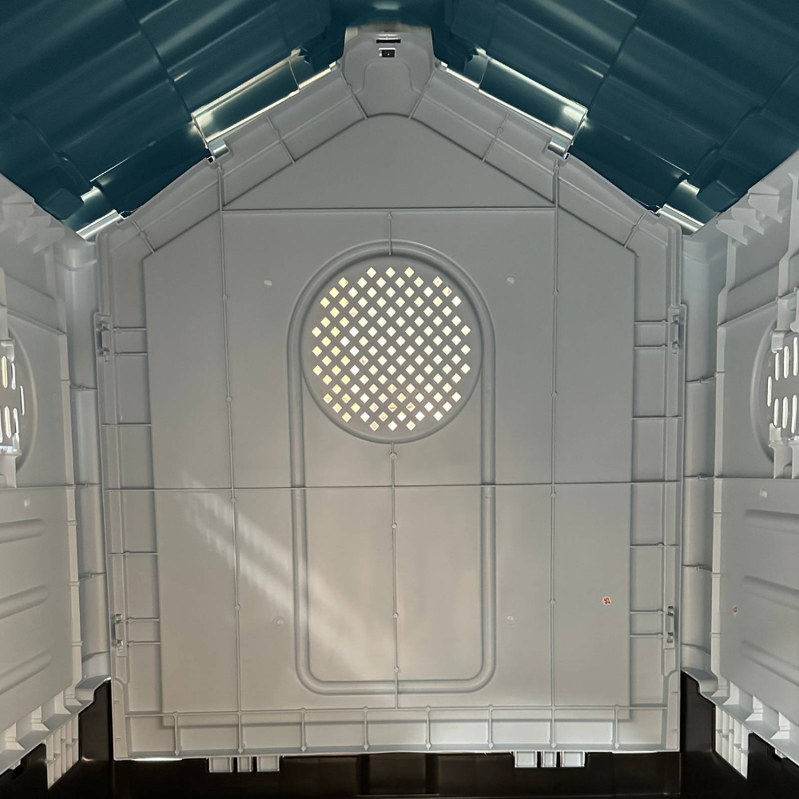 Casa Termica Para Perros Con Puerta 105x88x99 Cm Azul Grande